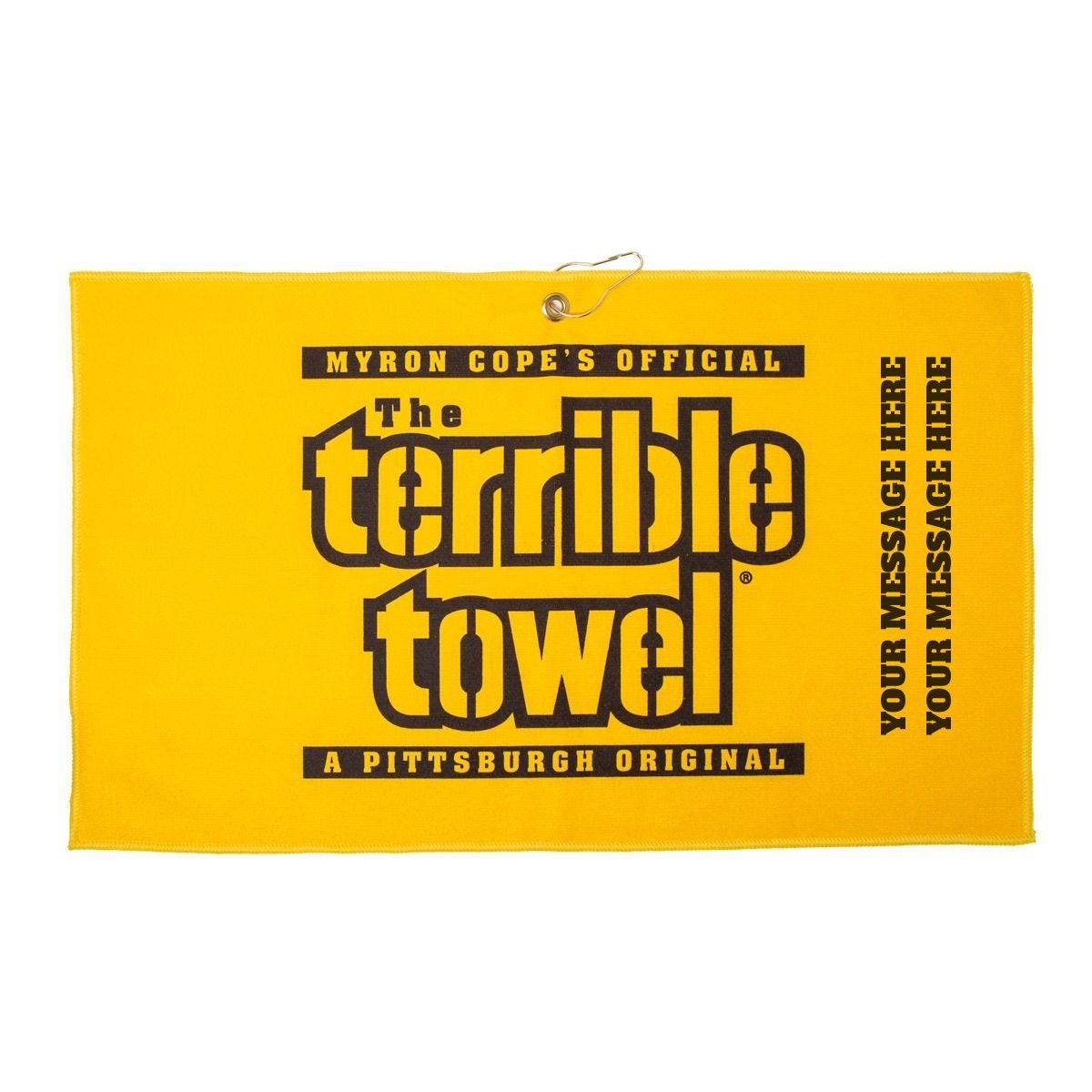 Pittsburgh Steelers Custom Microfiber Golf Terrible Towel