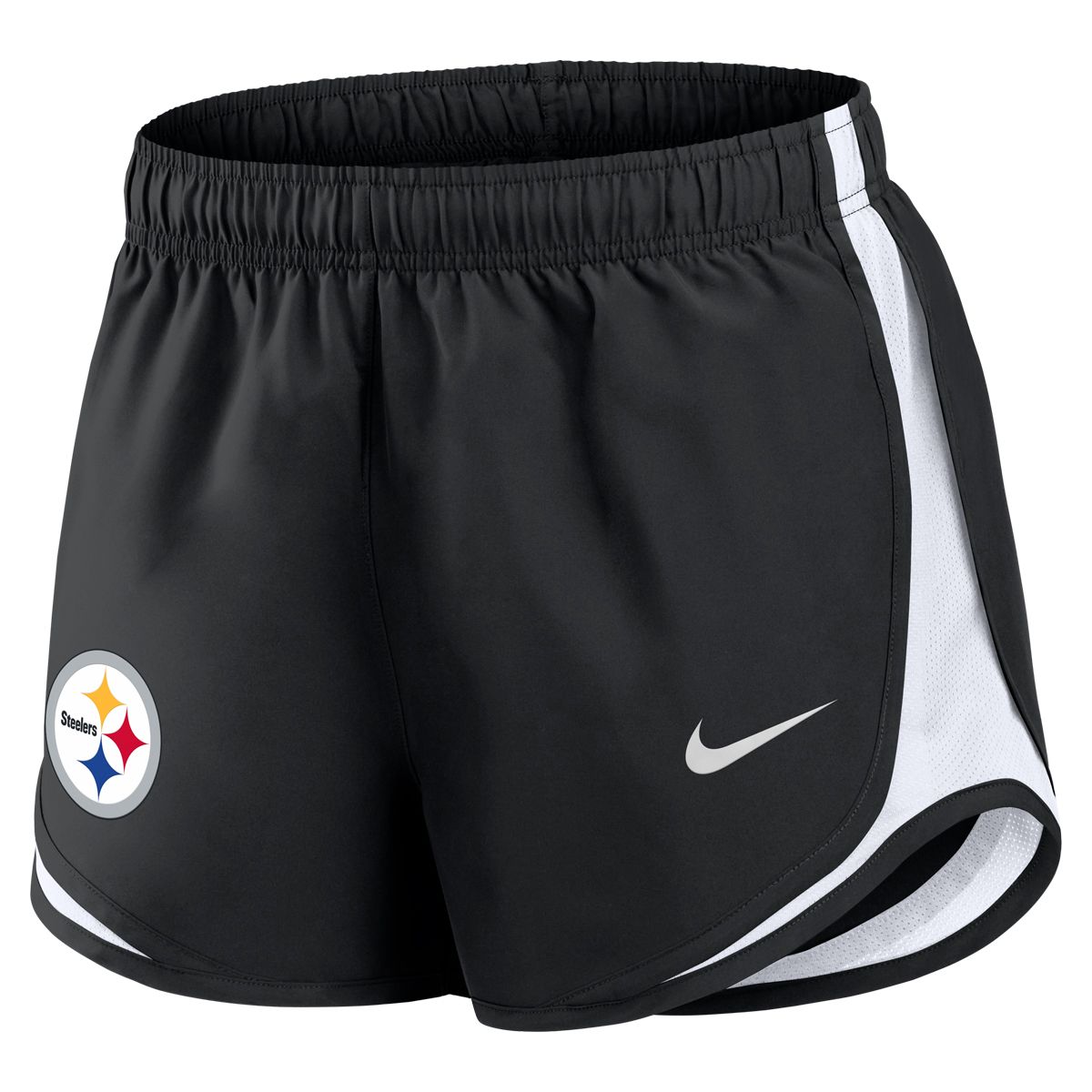 Pittsburgh Steelers Women's Nike Black Tempo Short 1 Pittsburgh Steelers Women's Nike Black Tempo Short