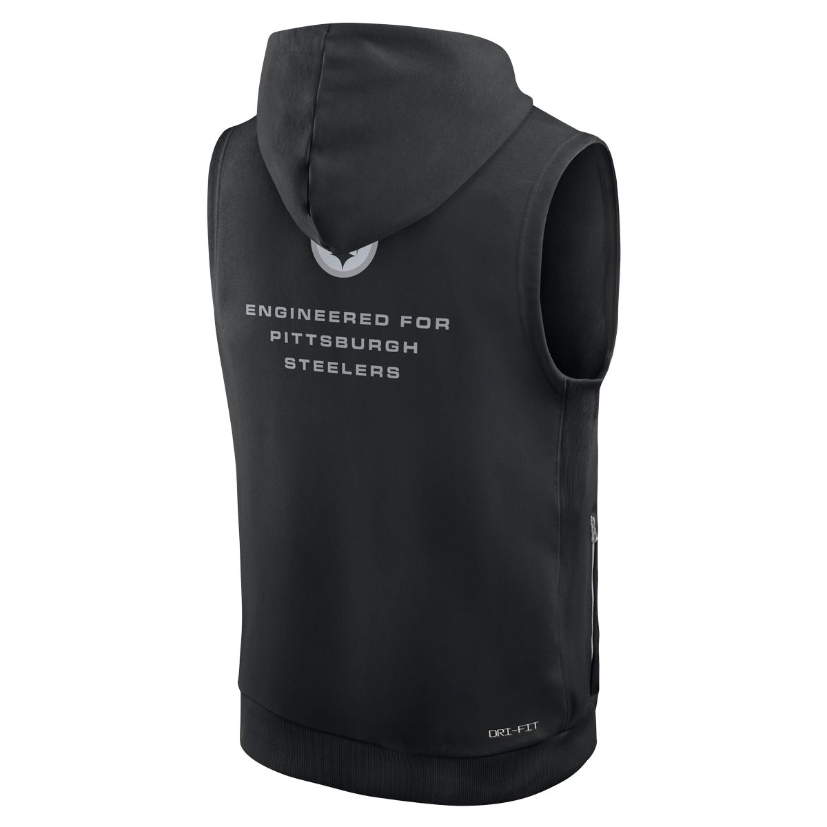 Pittsburgh Steelers Men's Nike Sideline Sleeveless Hoodie 4 Pittsburgh Steelers Men's Nike Sideline Sleeveless Hoodie
