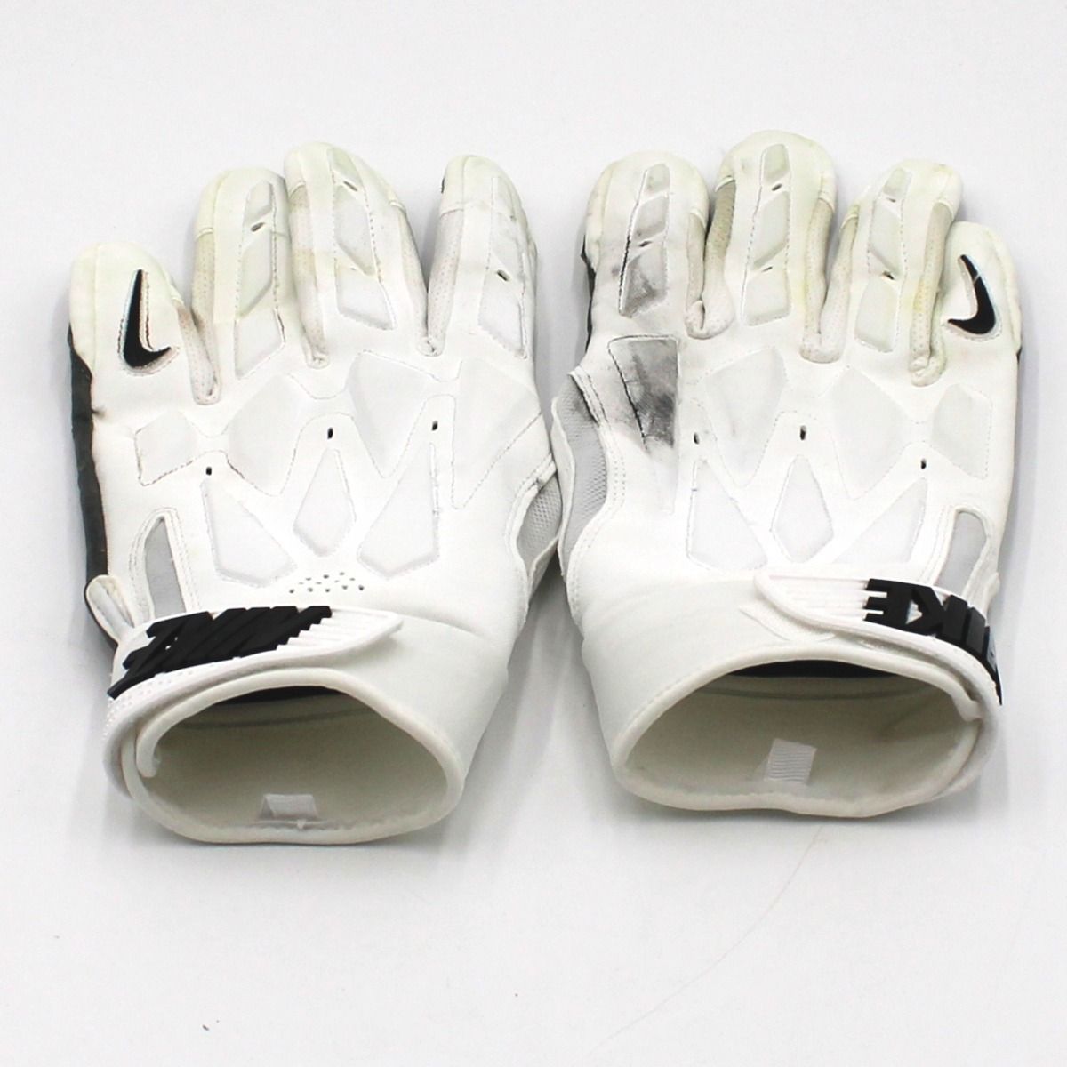 Pittsburgh Steelers #93 Esezi Otomewo Game Used Gloves vs New York Jets 8.21.26 3 Pittsburgh Steelers #93 Esezi Otomewo Game Used Gloves vs New York Jets 8.21.26