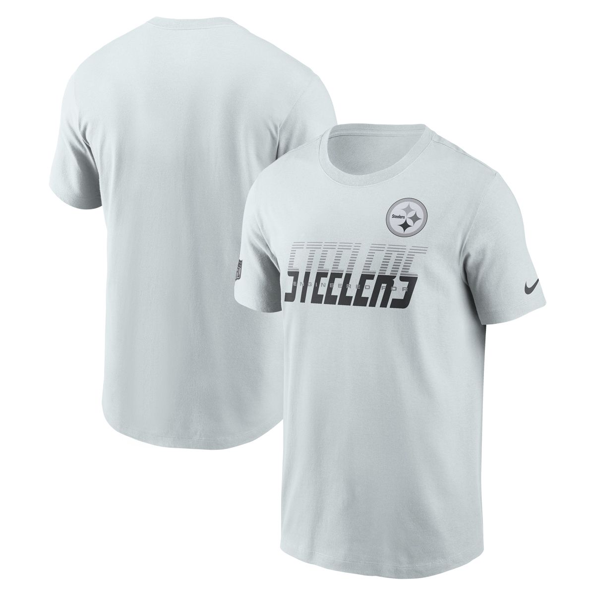 Pittsburgh Steelers Men's Nike Sideline Greyscale Short Sleeve T-Shirt 3 Pittsburgh Steelers Men's Nike Sideline Greyscale Short Sleeve T-Shirt