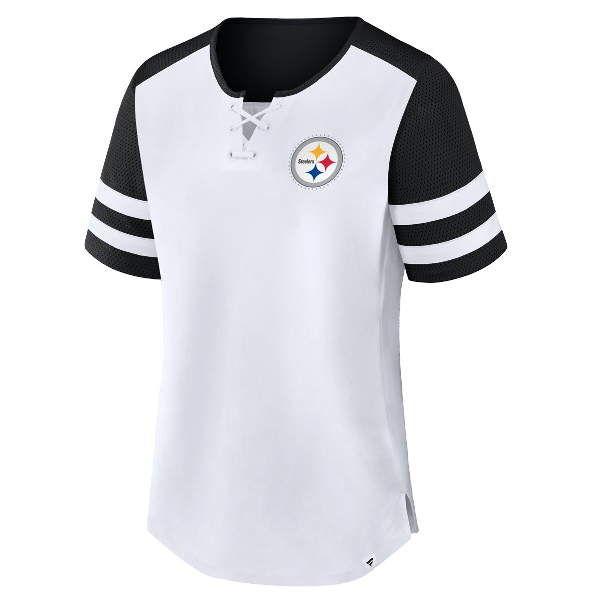Pittsburgh Steelers Women's Touchdown Pass Athena Short Sleeve T-Shirt
