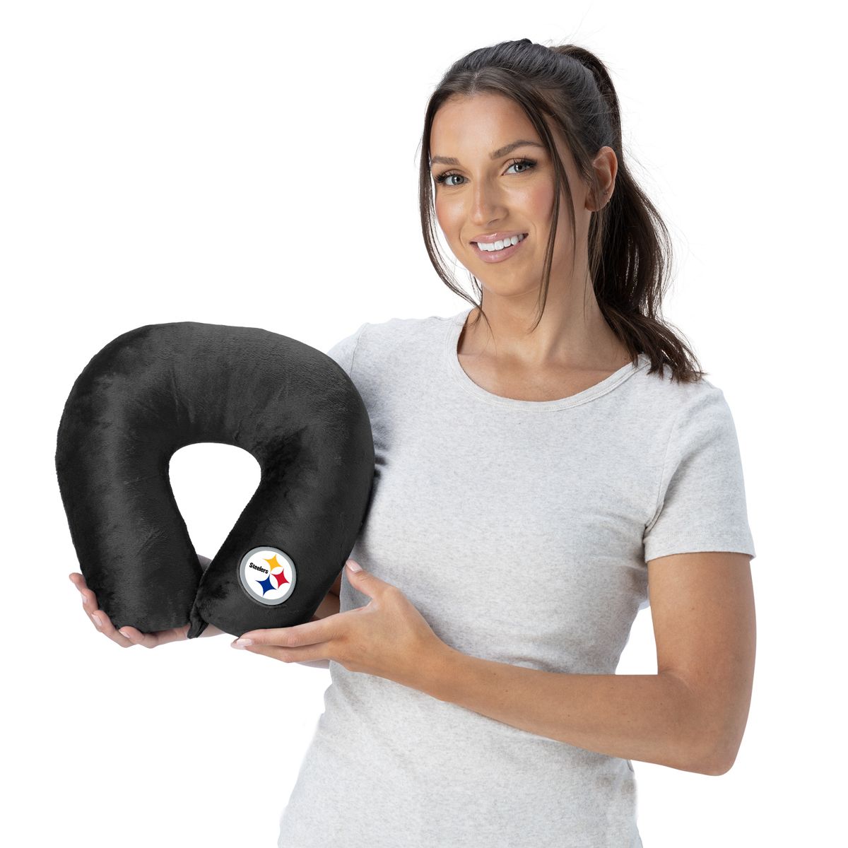 Pittsburgh Steelers Neck Pillow 3 Pittsburgh Steelers Neck Pillow