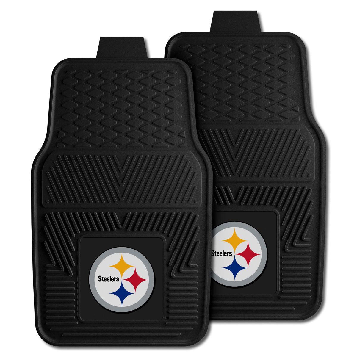 Pittsburgh Steelers Heavy Duty Front Car Mat Set