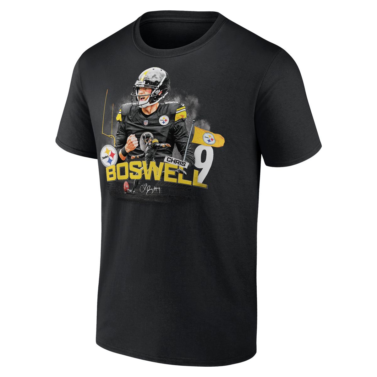 Pittsburgh Steelers Men's Boswell Player Short Sleeve T-Shirt