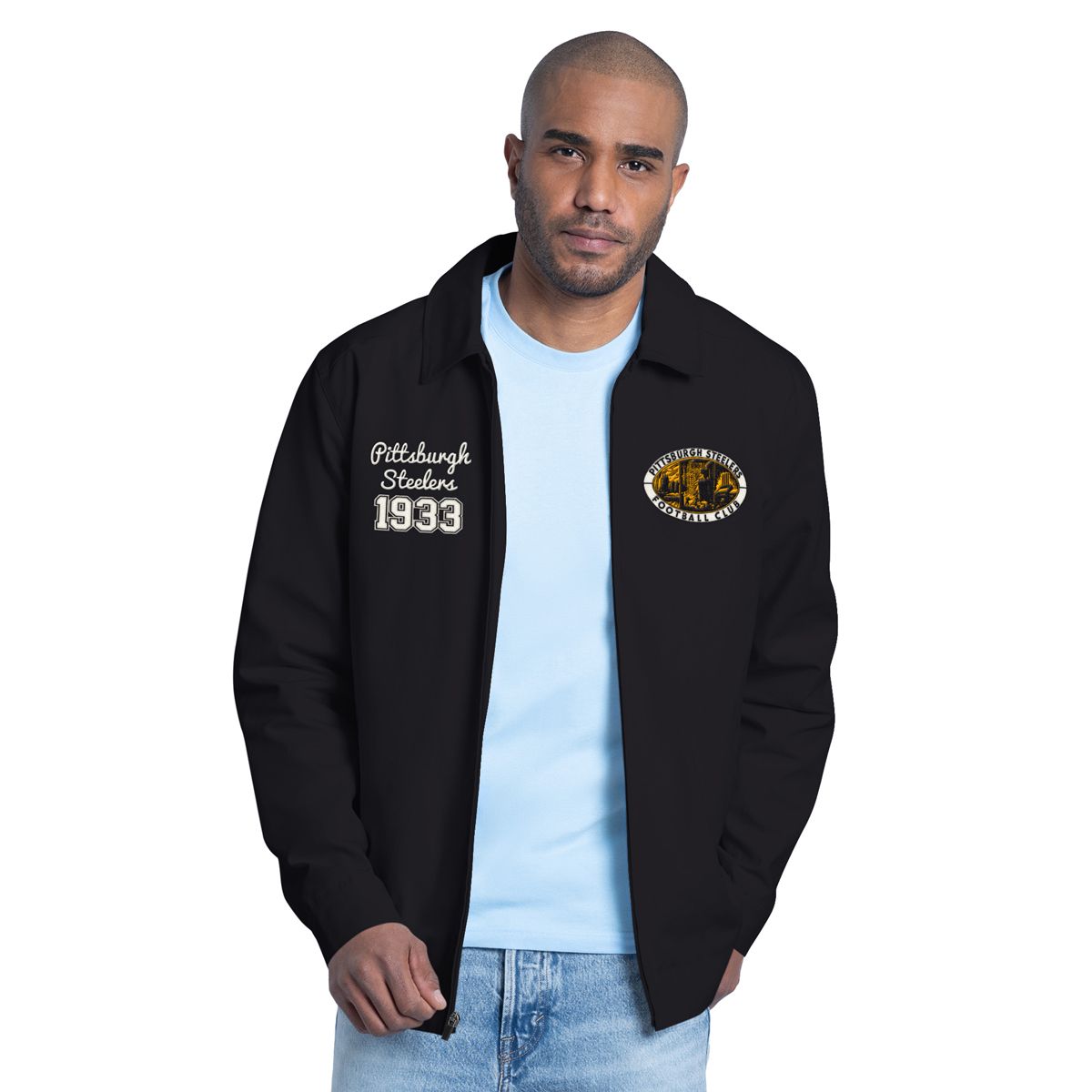 Pittsburgh Steelers Men's GIII Starter Franchise Historic Jacket