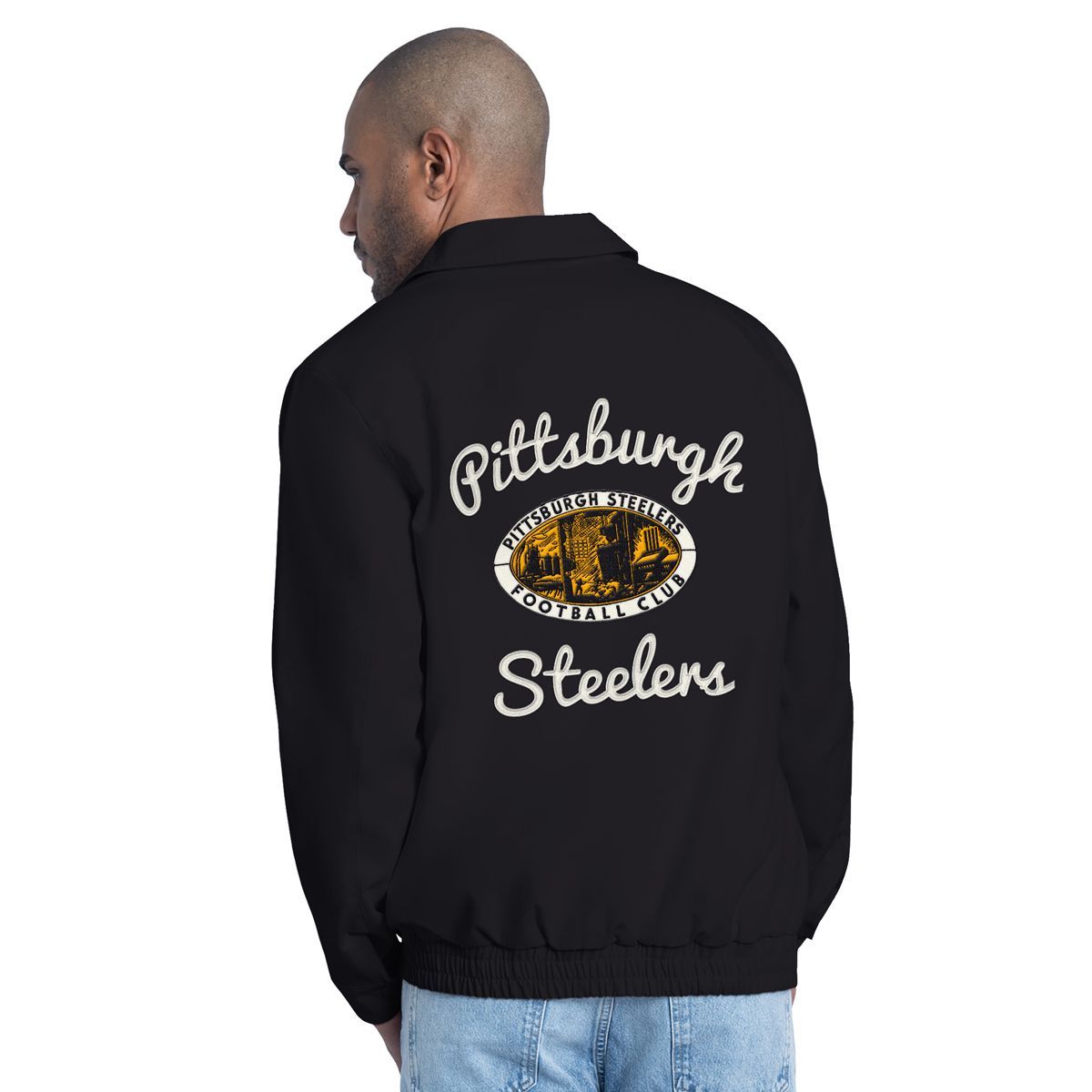 Pittsburgh Steelers Men's GIII Starter Franchise Historic Jacket