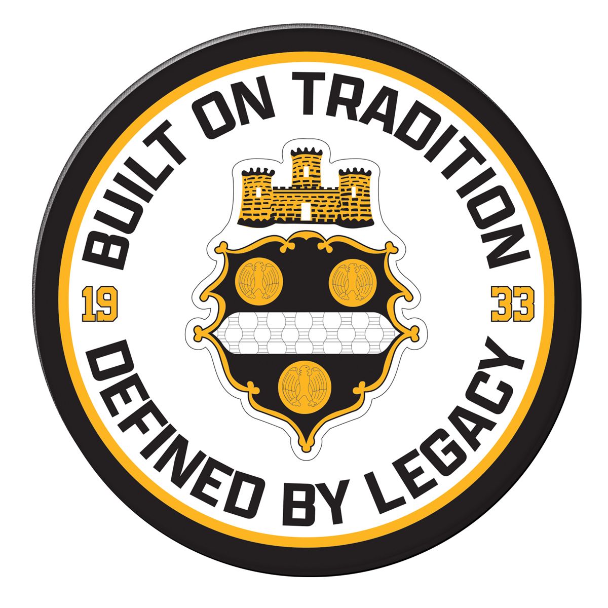 Pittsburgh Steelers 1933 Legacy Magnet