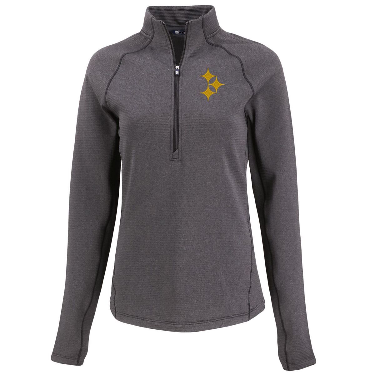 Pittsburgh Steelers Women's Cutter & Buck Peshastin Fleece Color Rush 1/2 Zip 1 Pittsburgh Steelers Women's Cutter & Buck Peshastin Fleece Color Rush 1/2 Zip