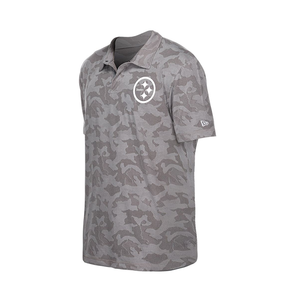 Pittsburgh Steelers Men's New Era Adventure Camo Polo 4 Pittsburgh Steelers Men's New Era Adventure Camo Polo