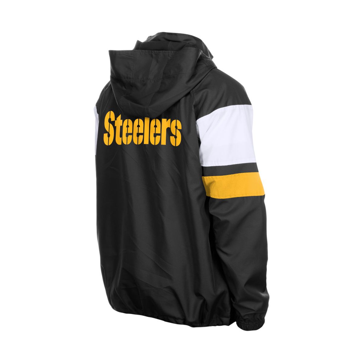 Pittsburgh Steelers Men's New Era Colorbock 1/4 Zip Windbreaker