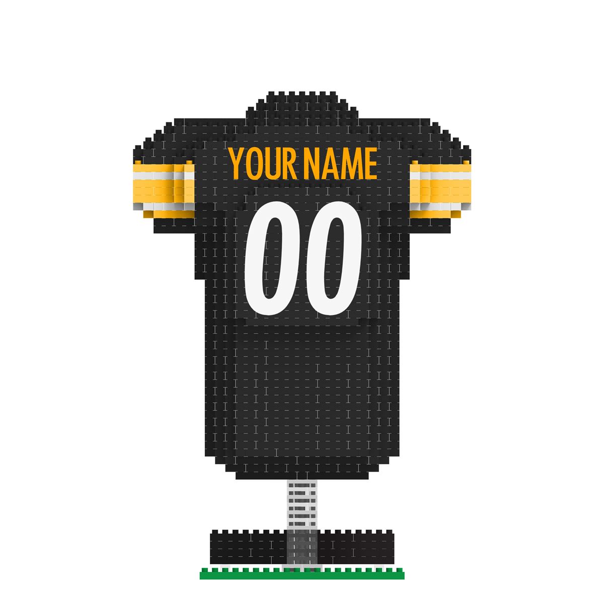Pittsburgh Steelers BRXL Customizable 3D Jersey