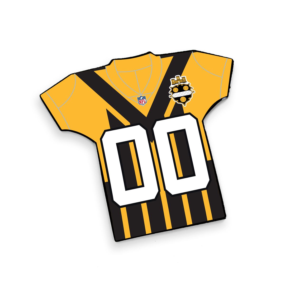 Pittsburgh Steelers 1933 Legacy Jersey Magnet 1 Pittsburgh Steelers 1933 Legacy Jersey Magnet