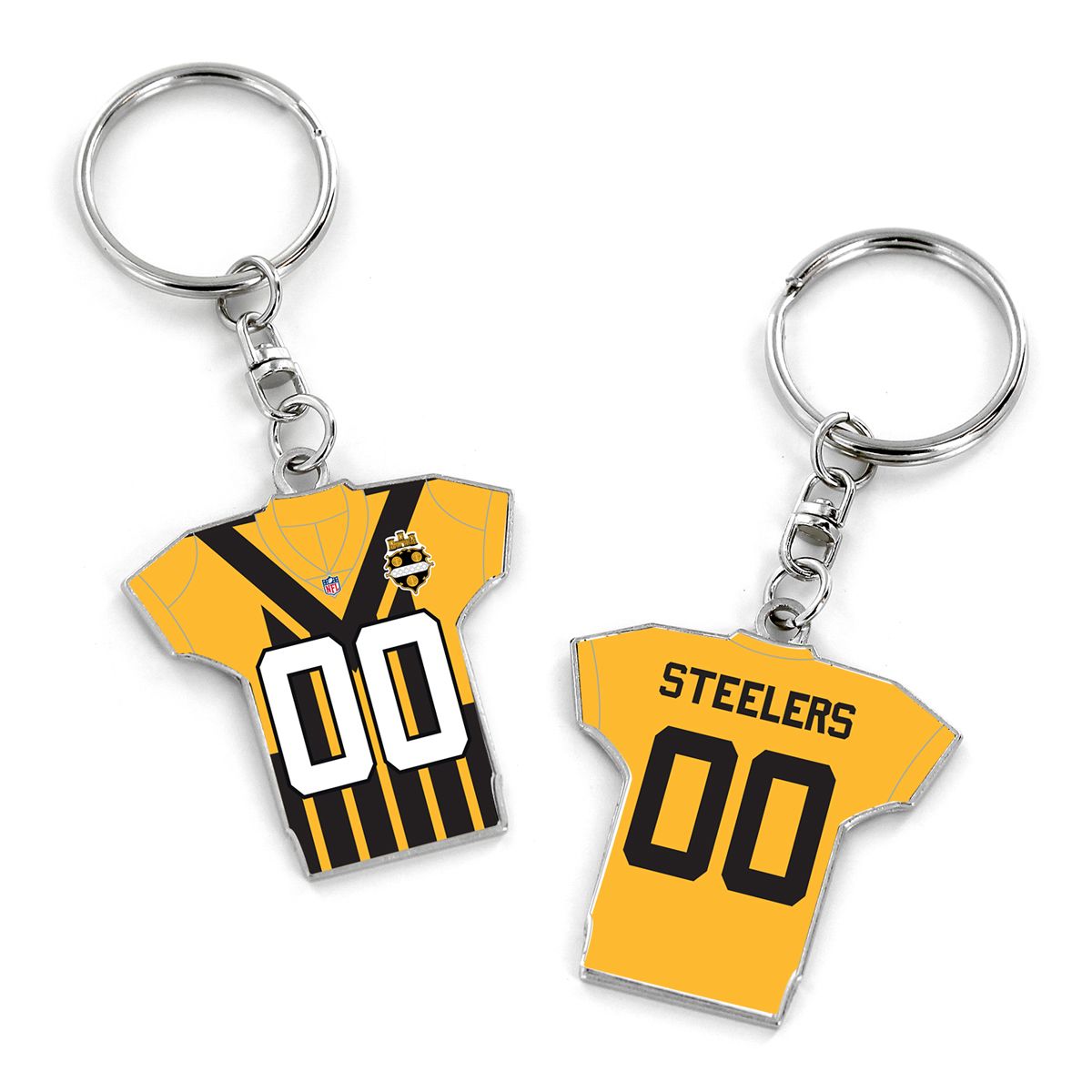 Pittsburgh Steelers 1933 Legacy 2-Sided Jersey Keychain