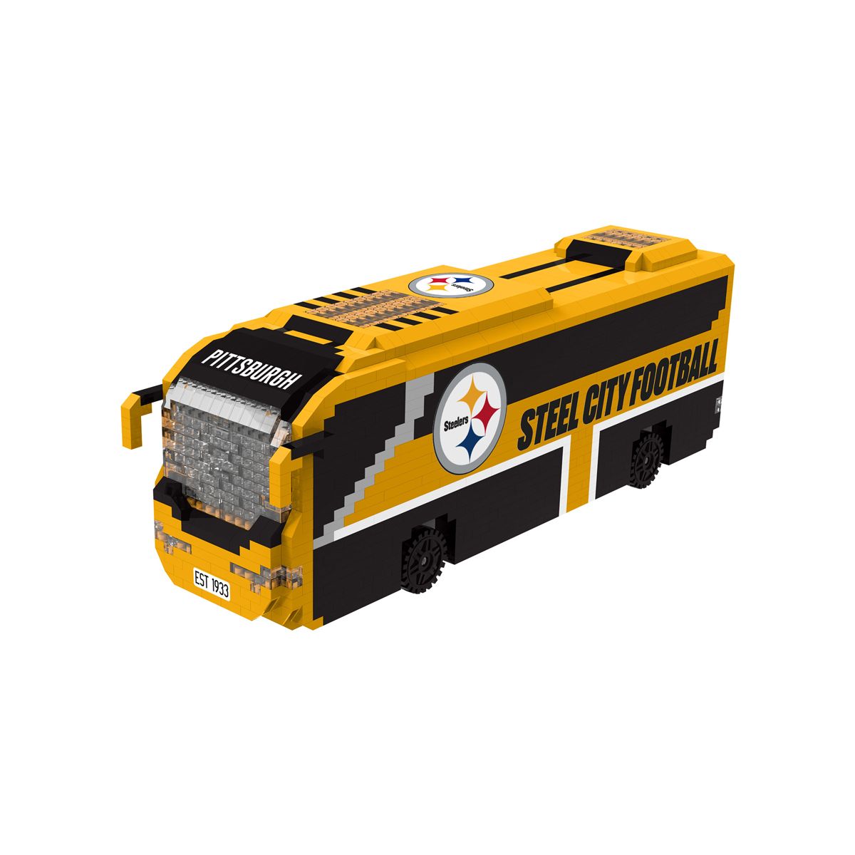 Pittsburgh Steelers BRXLZ 3D Bus 2 Pittsburgh Steelers BRXLZ 3D Bus