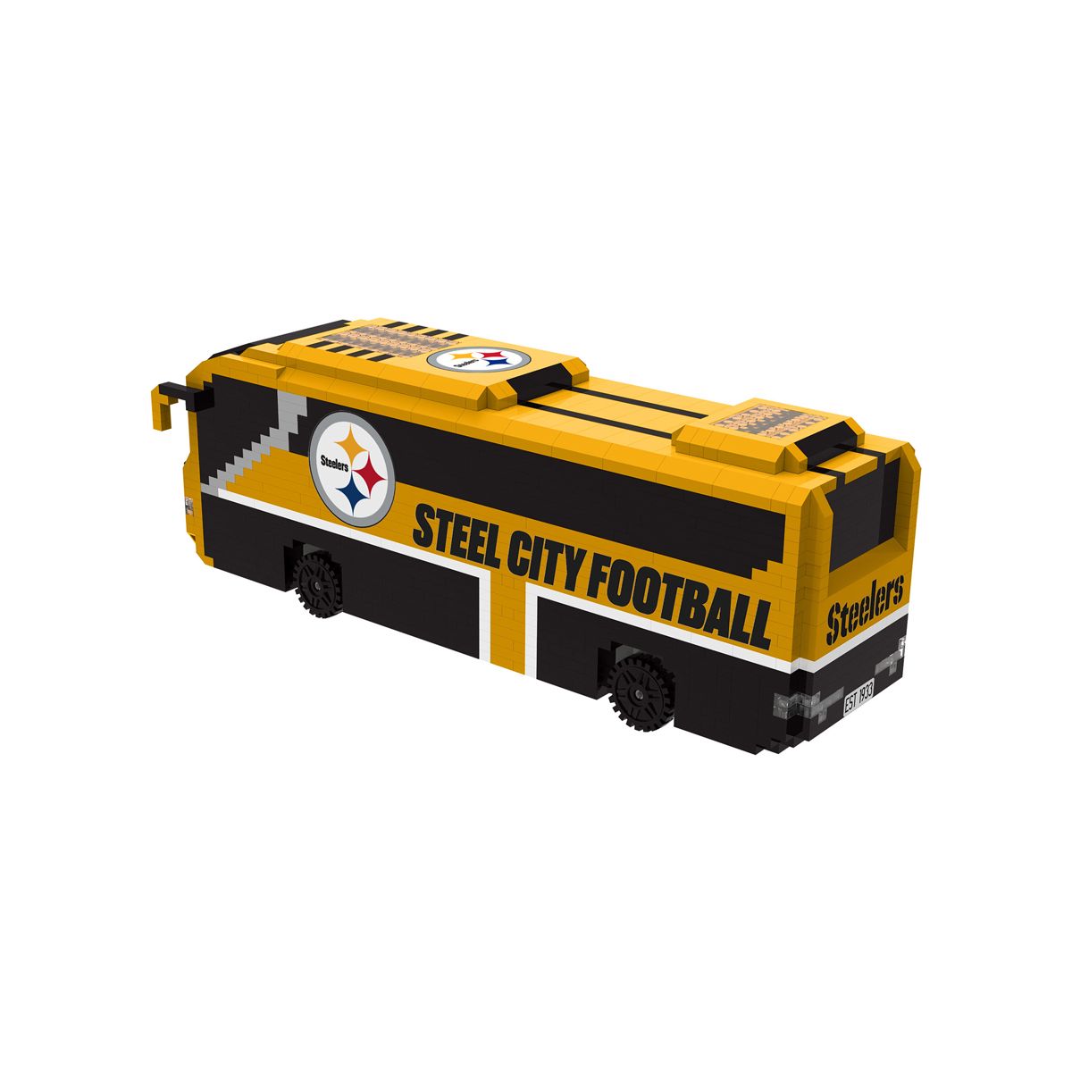 Pittsburgh Steelers BRXLZ 3D Bus 2 Pittsburgh Steelers BRXLZ 3D Bus