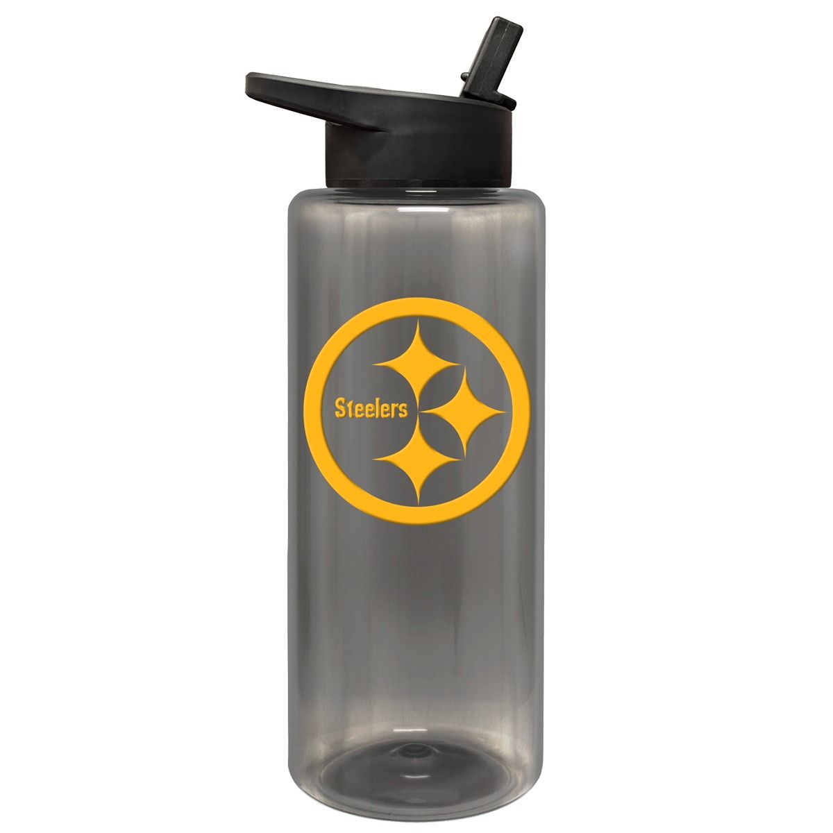 Pittsburgh Steelers 34oz Color Rush Plastic Water Bottle