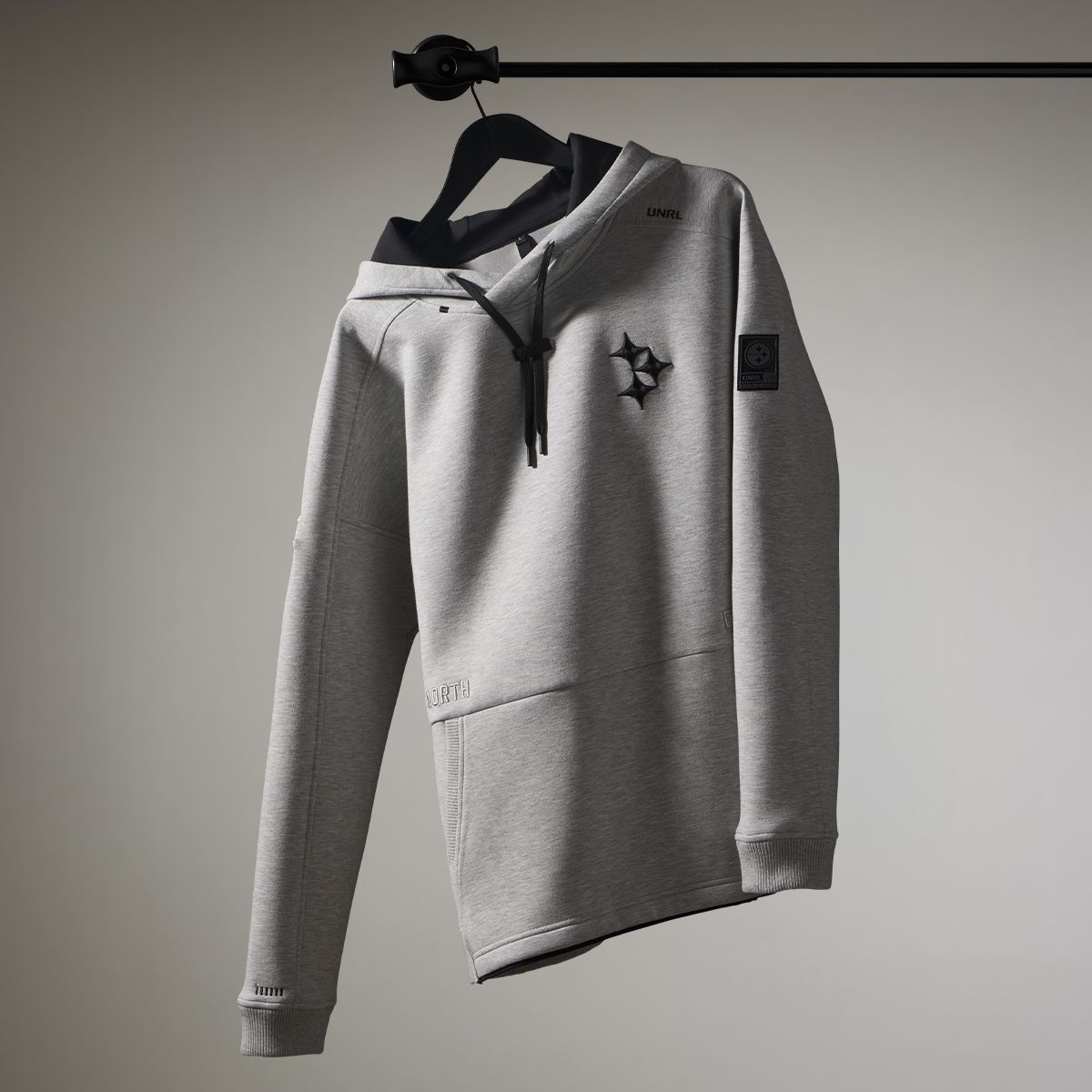 Pittsburgh Steelers Men's UNRL LTD High Street Hoodie 2 Pittsburgh Steelers Men's UNRL LTD High Street Hoodie
