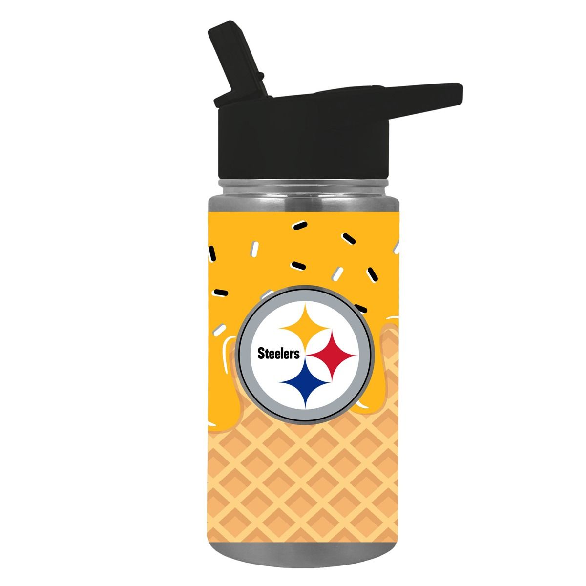 Pittsburgh Steelers 16oz Thirst Drip Water Bottle