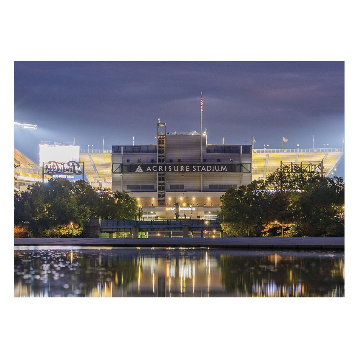 Pittsburgh Steelers Acrisure Stadium Panoramic Magnet 1 Pittsburgh Steelers Acrisure Stadium Panoramic Magnet