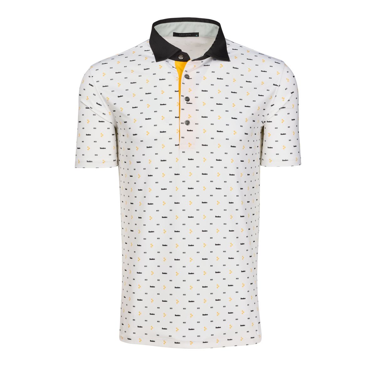 Pittsburgh Steelers Men's Greyson Spirit Of The Steelers Polo 11 Pittsburgh Steelers Men's Greyson Spirit Of The Steelers Polo