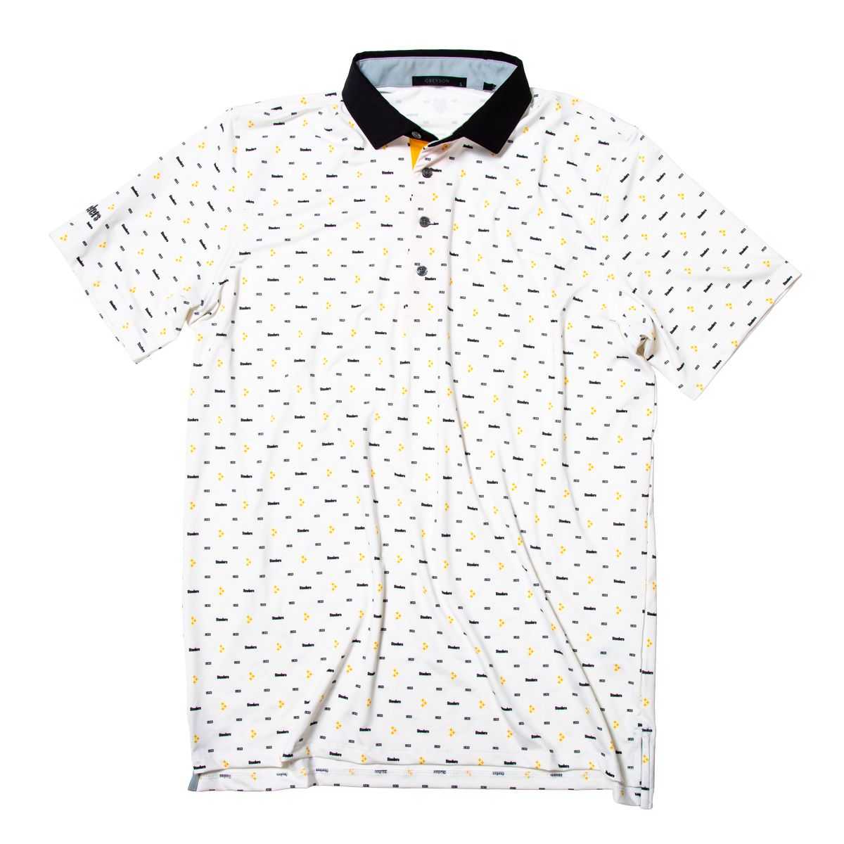 Pittsburgh Steelers Men's Greyson Spirit Of The Steelers Polo 6 Pittsburgh Steelers Men's Greyson Spirit Of The Steelers Polo