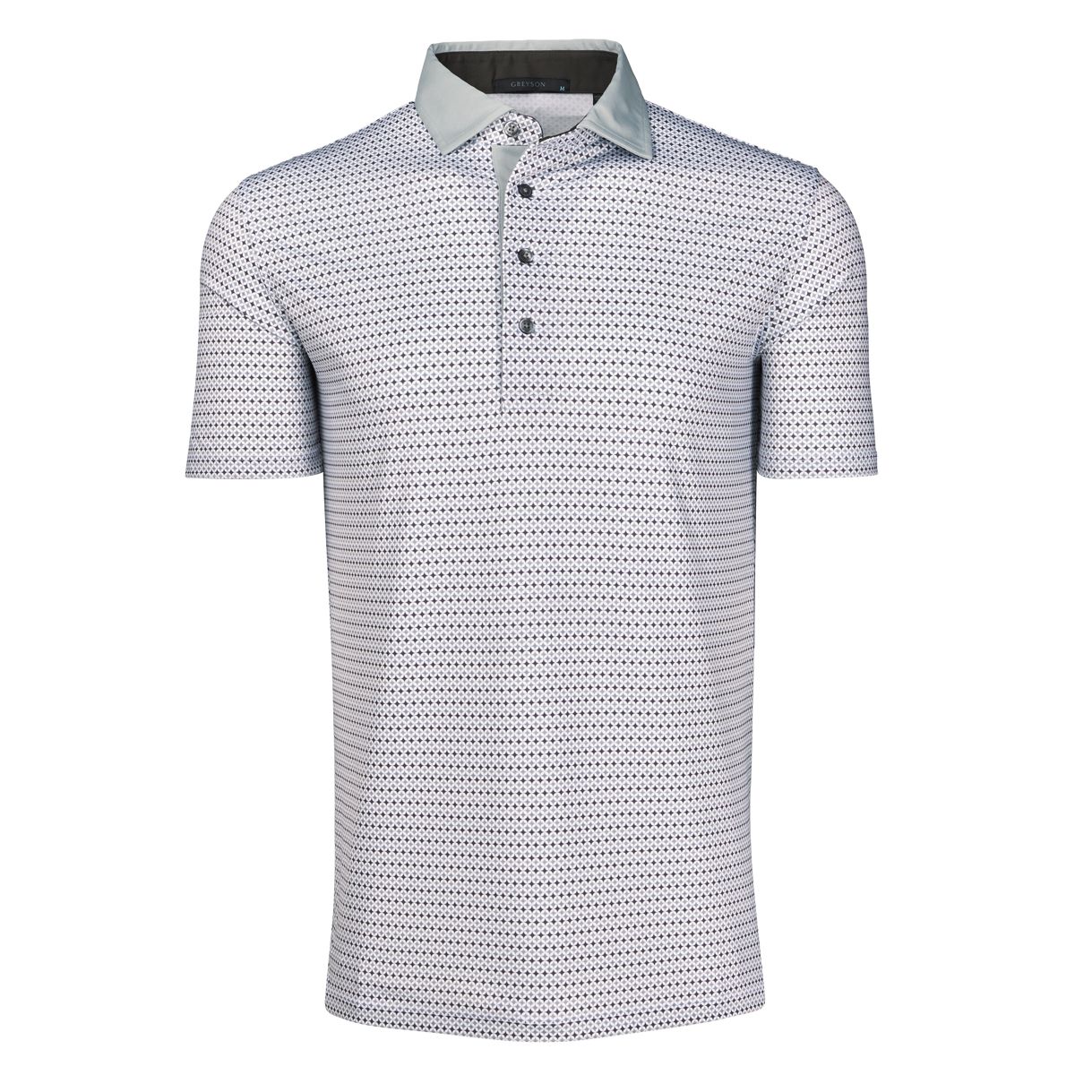 Pittsburgh Steelers Men's Greyson Microprint Shepard Polo 1 Pittsburgh Steelers Men's Greyson Microprint Shepard Polo