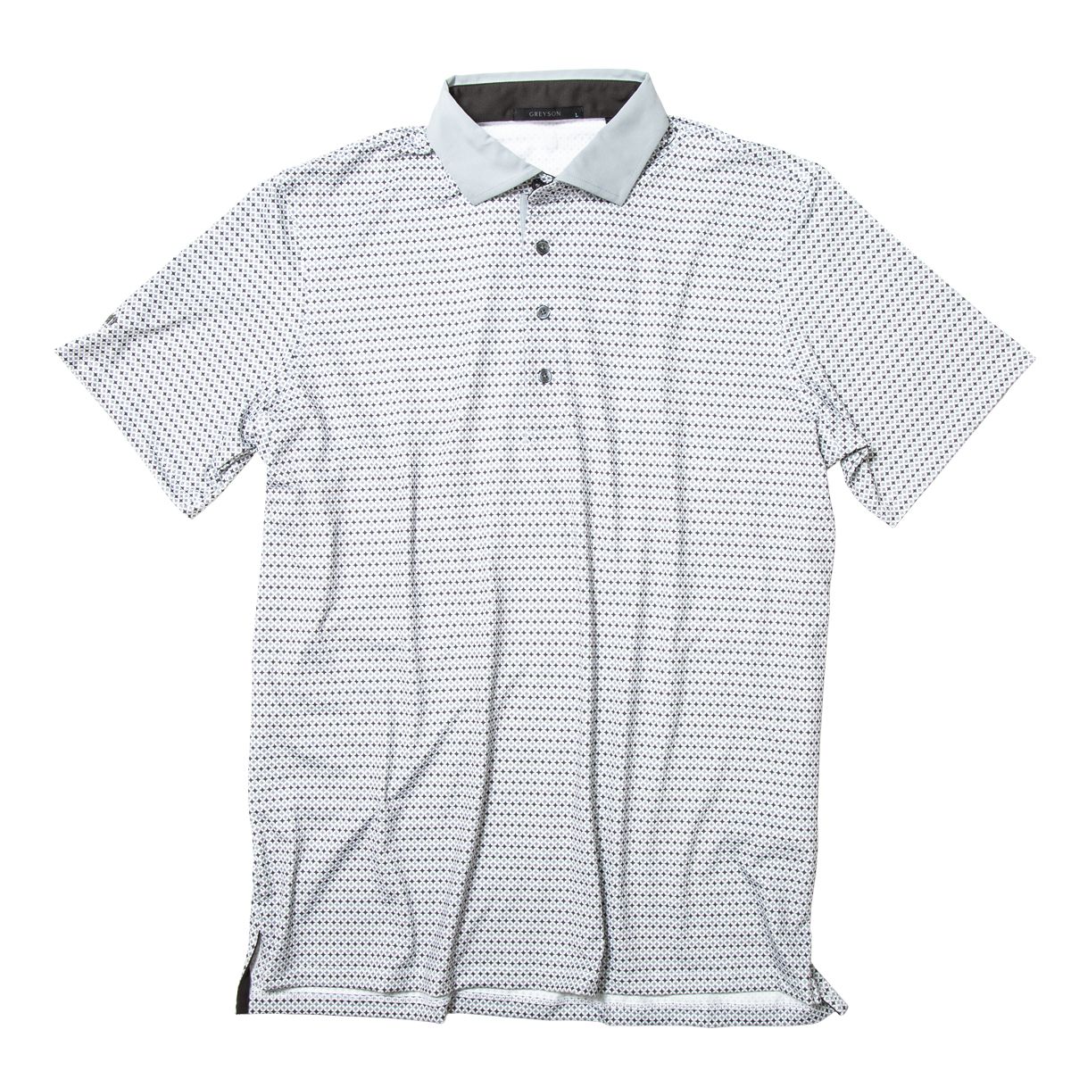 Pittsburgh Steelers Men's Greyson Microprint Shepard Polo 5 Pittsburgh Steelers Men's Greyson Microprint Shepard Polo