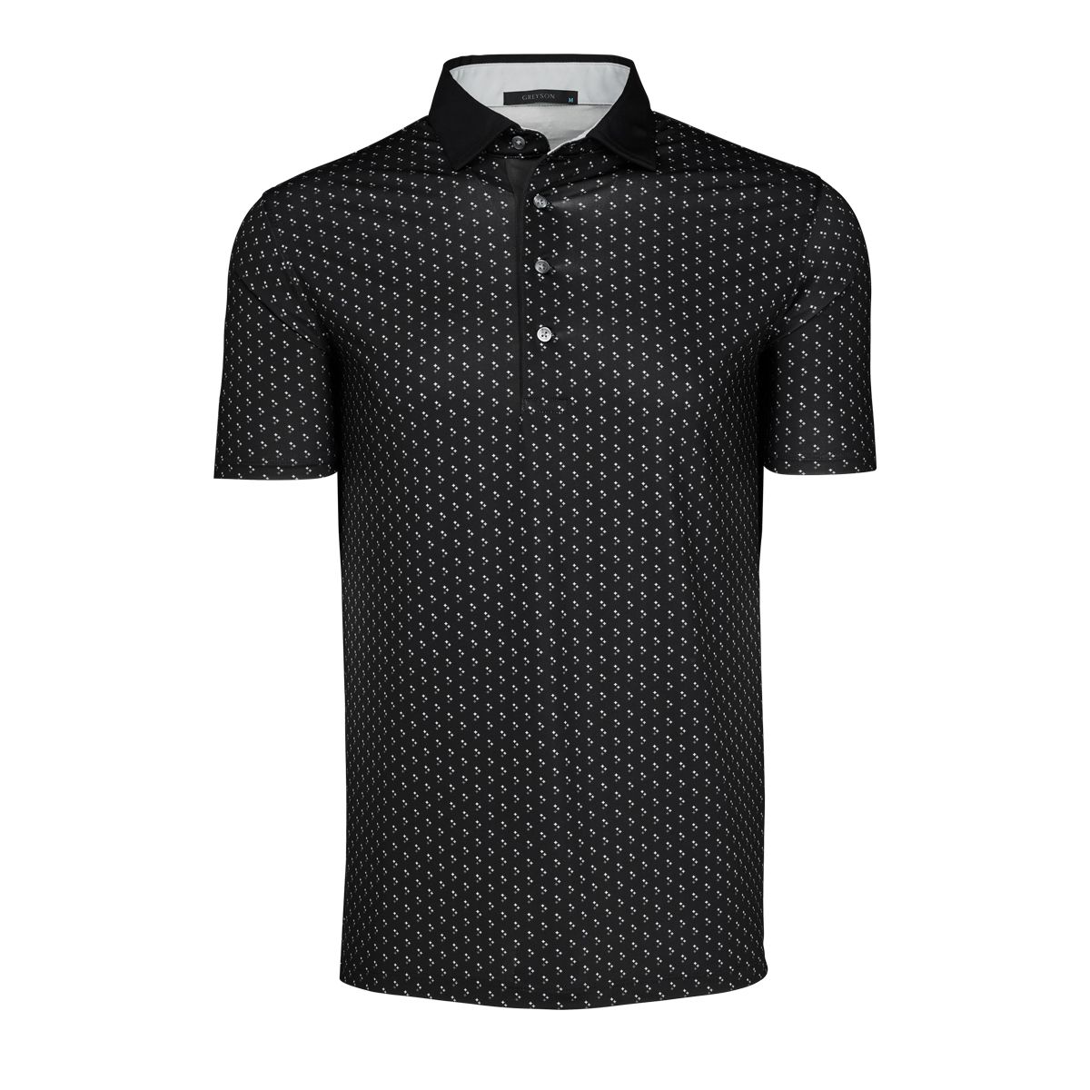 Pittsburgh Steelers Men's Greyson Greyscale Hypocycloid Shepard Polo 10 Pittsburgh Steelers Men's Greyson Greyscale Hypocycloid Shepard Polo