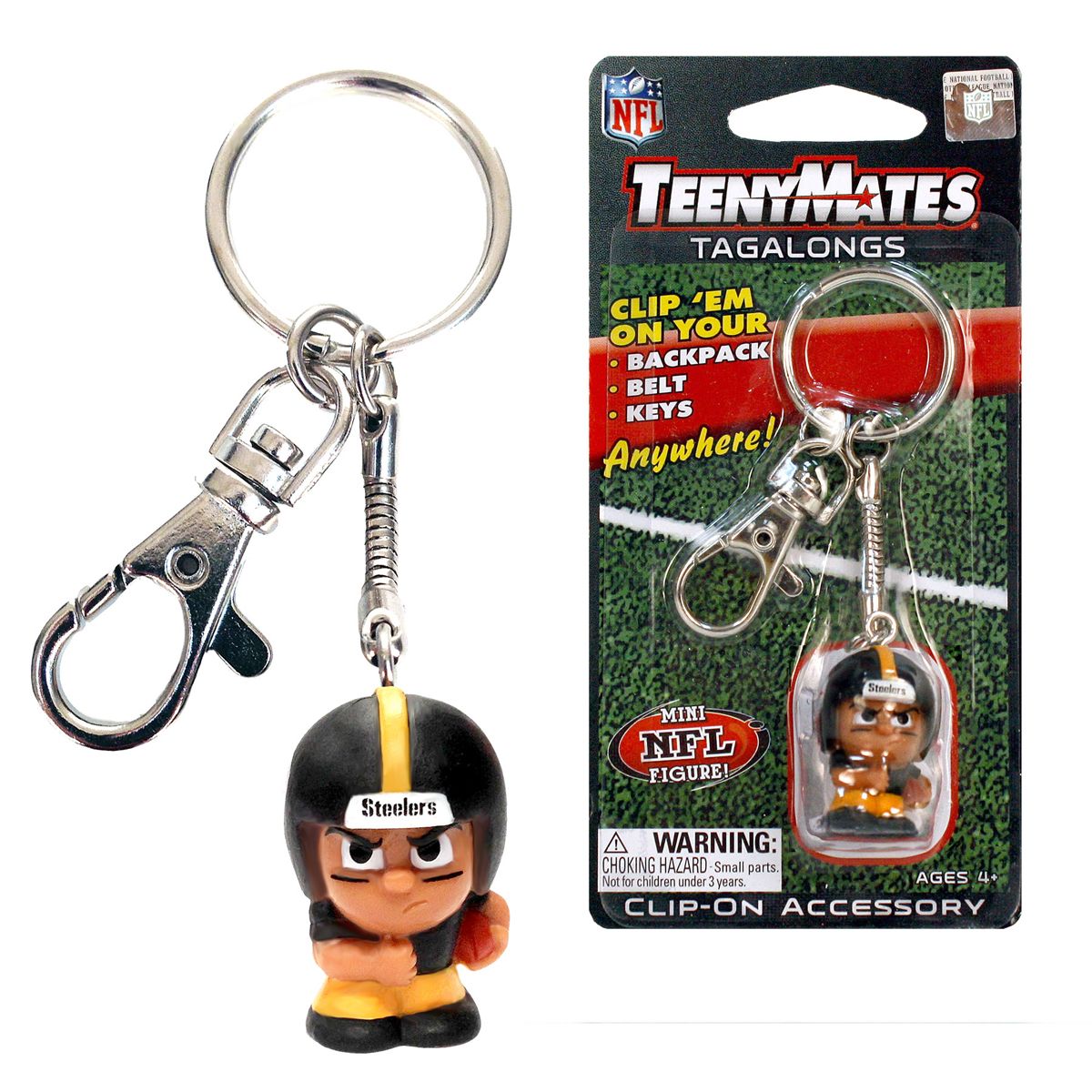 Pittsburgh Steelers TeenyMates Keychain
