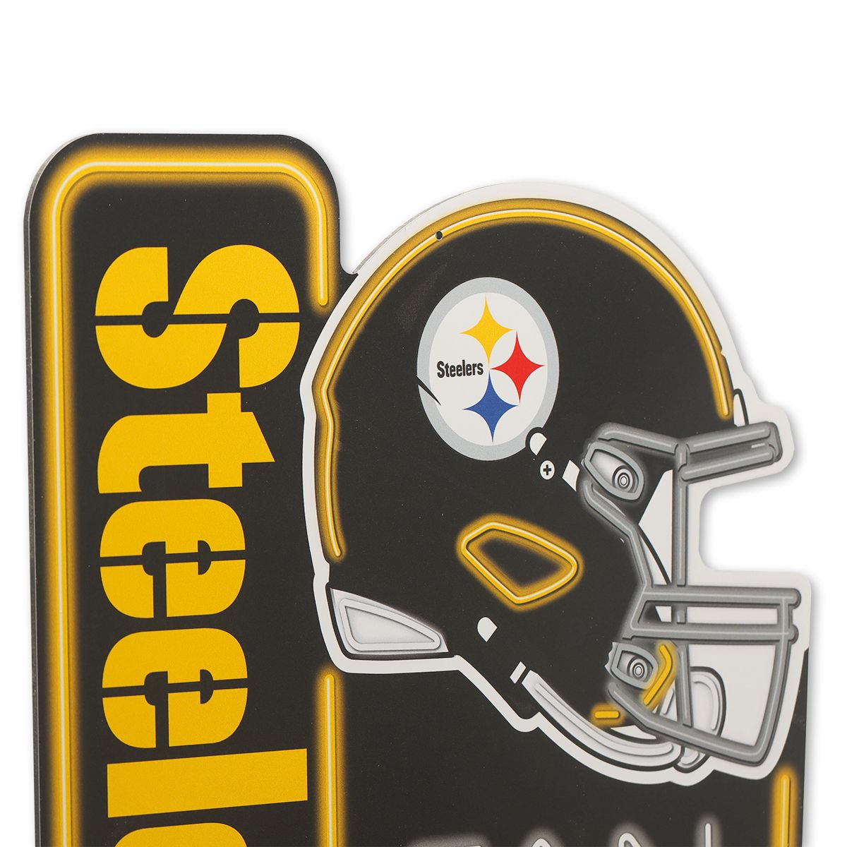 Pittsburgh Steelers X-Metal Team Fan Zone Sign 4 Pittsburgh Steelers X-Metal Team Fan Zone Sign