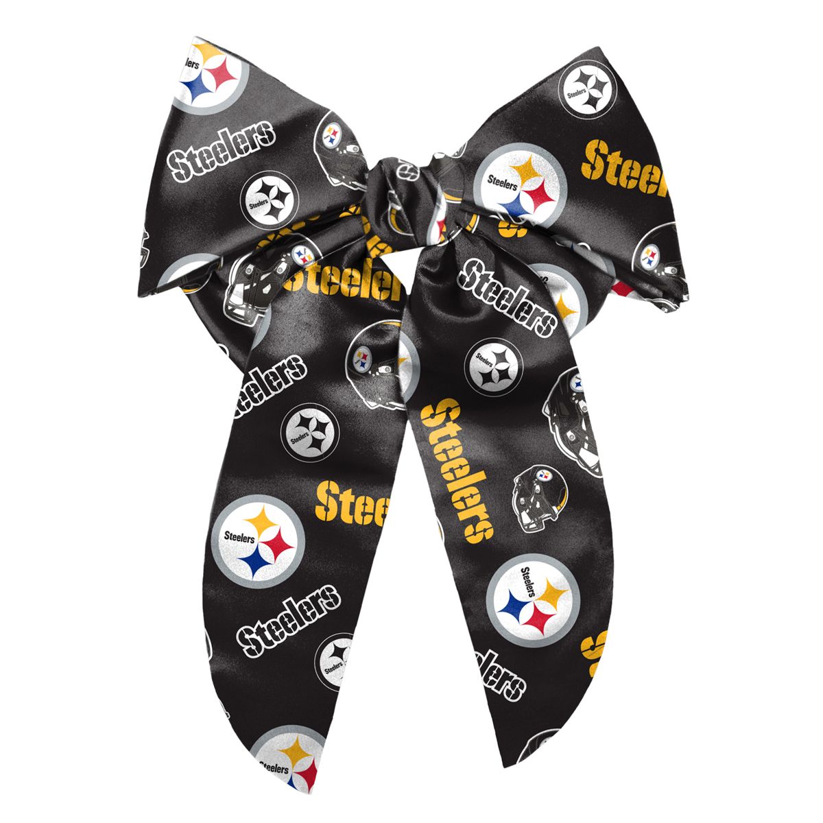 Pittsburgh Steelers Team Color Big Bow Hair Clip