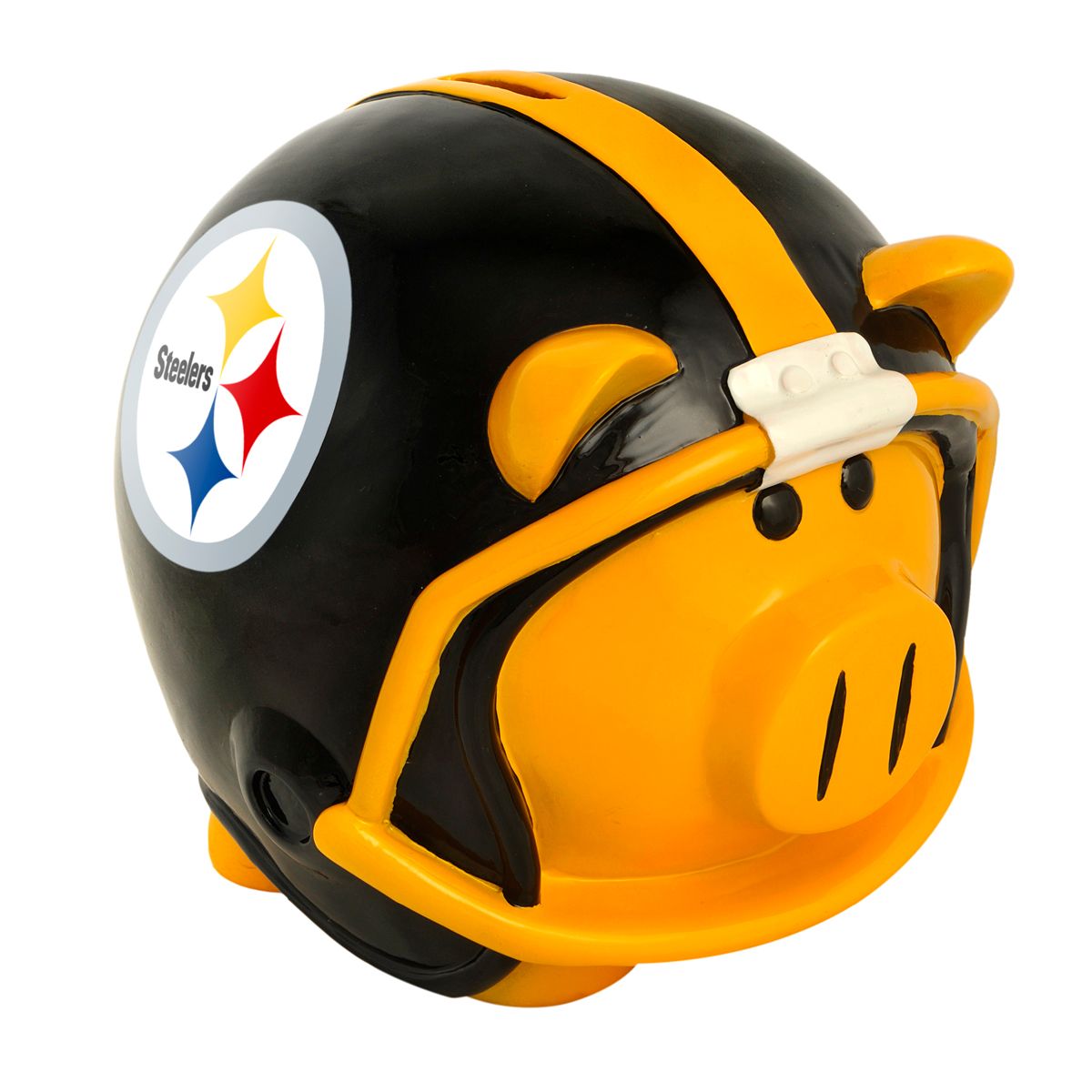 Pittsburgh Steelers Helmet Piggy Bank 1 Pittsburgh Steelers Helmet Piggy Bank
