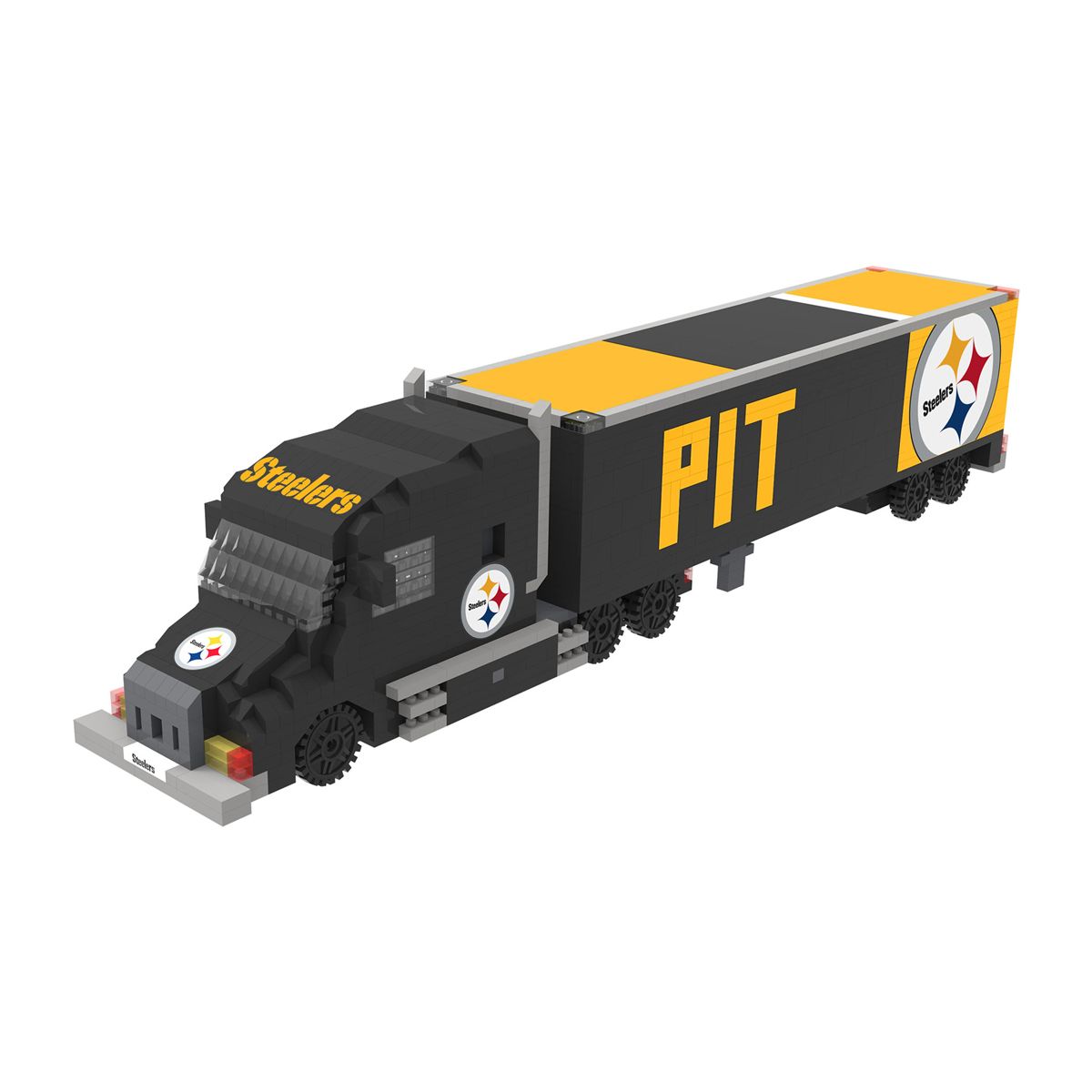 Pittsburgh Steelers BRXLZ 3D Big Rig Truck 2 Pittsburgh Steelers BRXLZ 3D Big Rig Truck