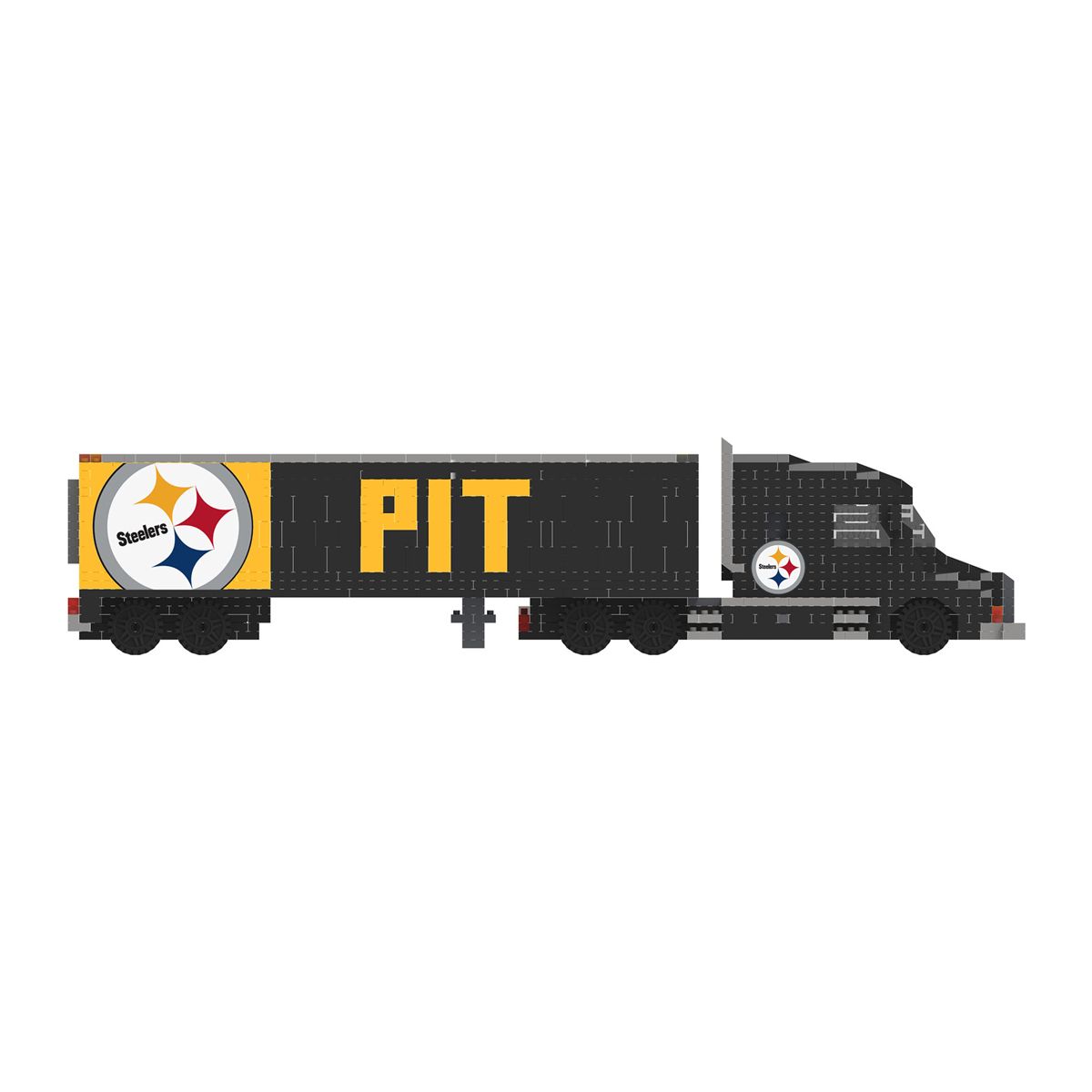 Pittsburgh Steelers BRXLZ 3D Big Rig Truck 2 Pittsburgh Steelers BRXLZ 3D Big Rig Truck
