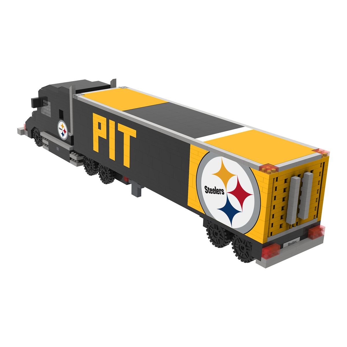 Pittsburgh Steelers BRXLZ 3D Big Rig Truck 3 Pittsburgh Steelers BRXLZ 3D Big Rig Truck