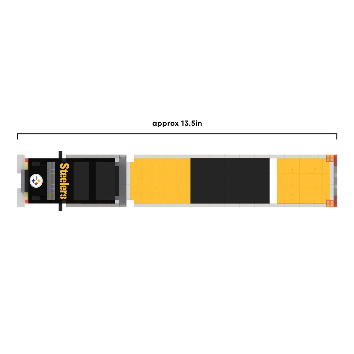 Pittsburgh Steelers BRXLZ 3D Big Rig Truck 4 Pittsburgh Steelers BRXLZ 3D Big Rig Truck