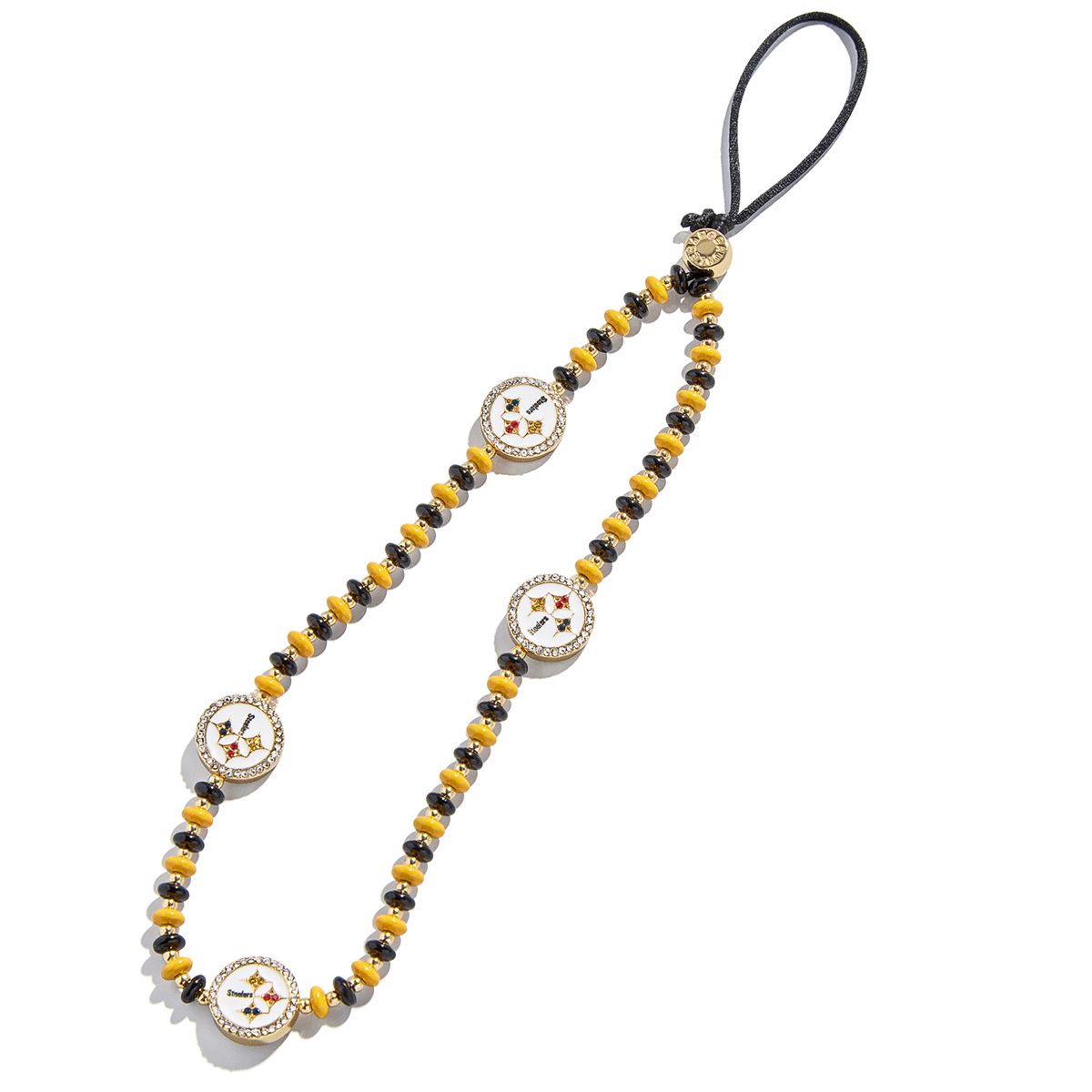 Pittsburgh Steelers BAUBLEBAR Beaded Phone Strap