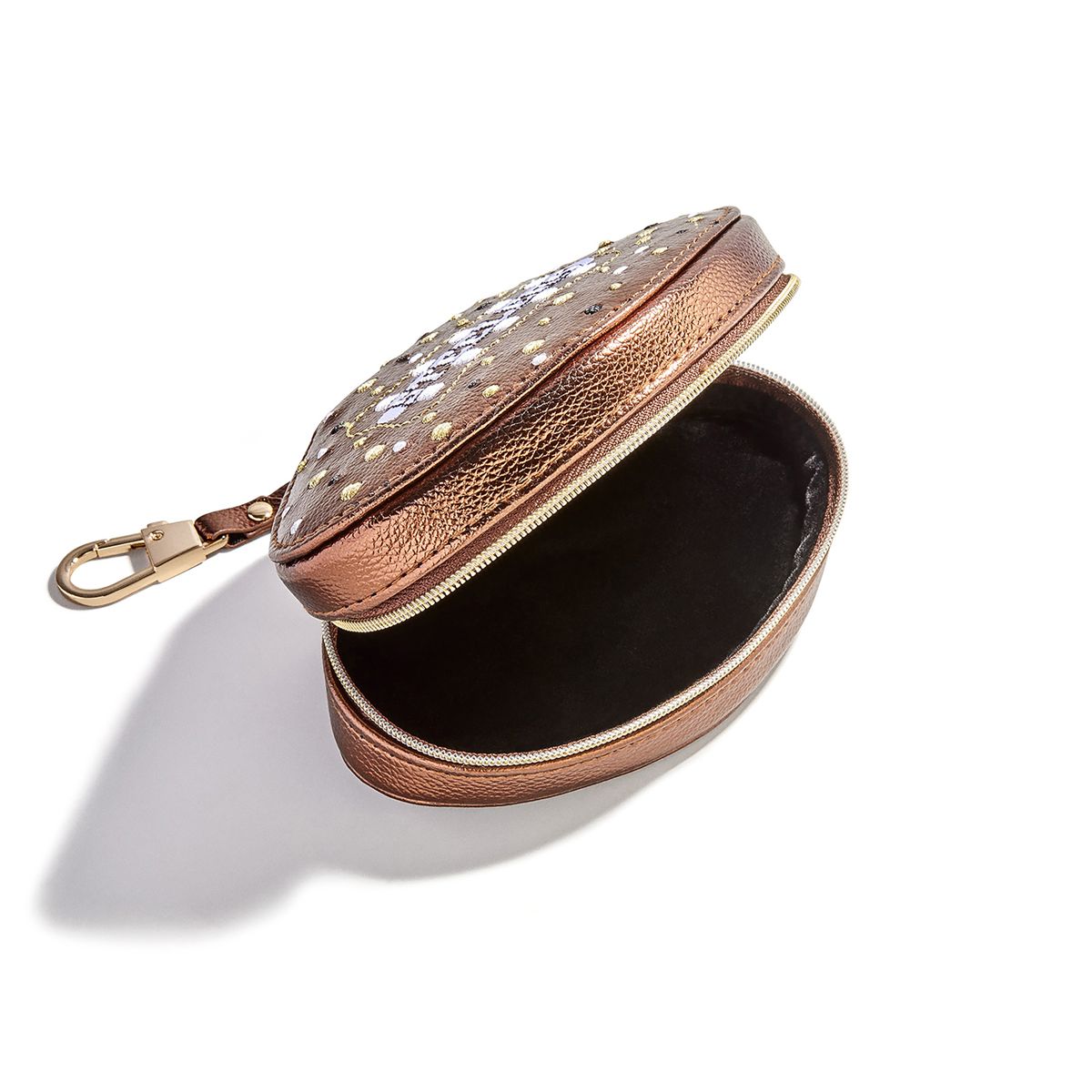 Pittsburgh Steelers BAUBLEBAR Football Zip Bag Charm