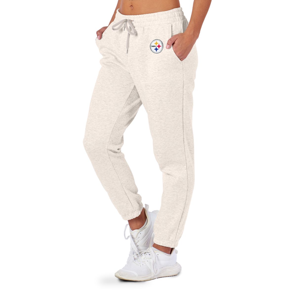 Pittsburgh Steelers Women's Certo Embroidered Logo Fleece Jogger 5 Pittsburgh Steelers Women's Certo Embroidered Logo Fleece Jogger