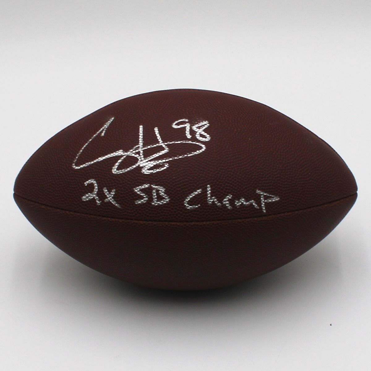 Pittsburgh Steelers #98 Casey Hampton Autographed Replica Duke Football