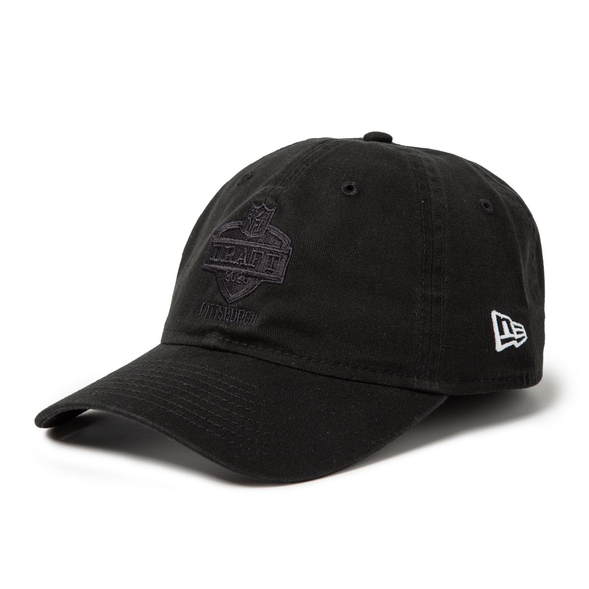 Pittsburgh Steelers New Era 920 Black Tonal Draft Hat
