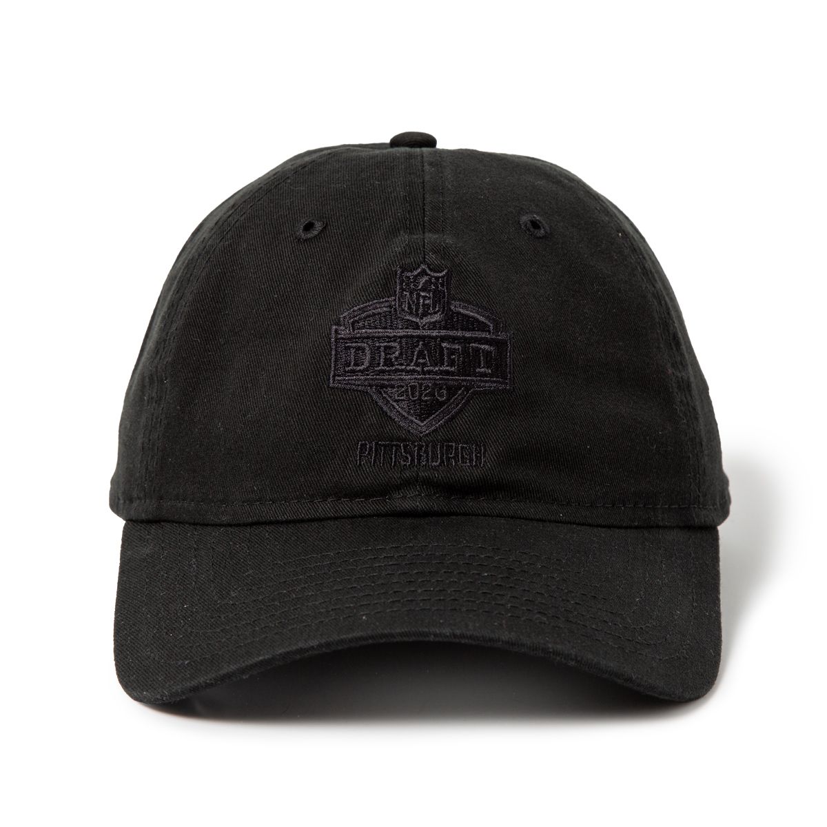 Pittsburgh Steelers New Era 920 Black Tonal Draft Hat