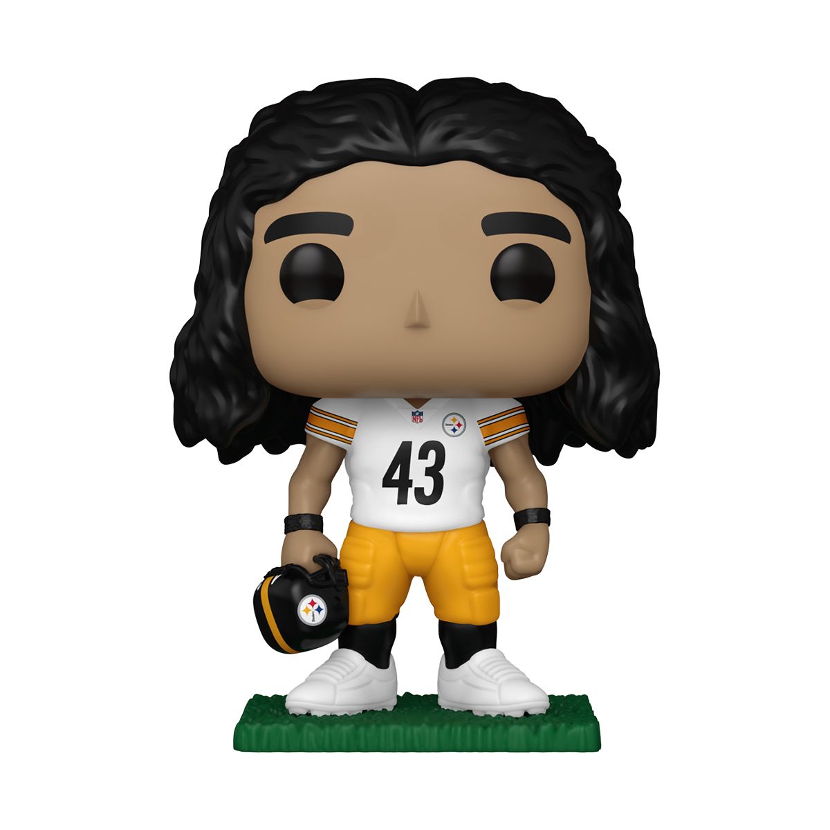 Pittsburgh Steelers Funko Pop Troy Polamalu Away Jersey 3 Pittsburgh Steelers Funko Pop Troy Polamalu Away Jersey