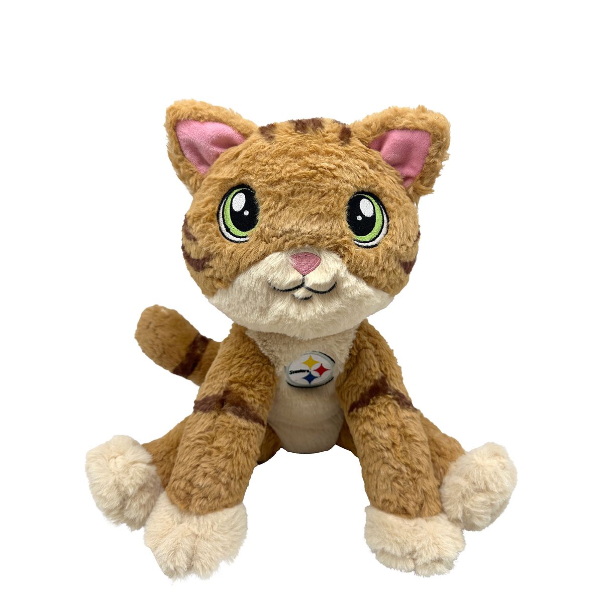 Pittsburgh Steelers 10" Cat Plush 4 Pittsburgh Steelers 10" Cat Plush