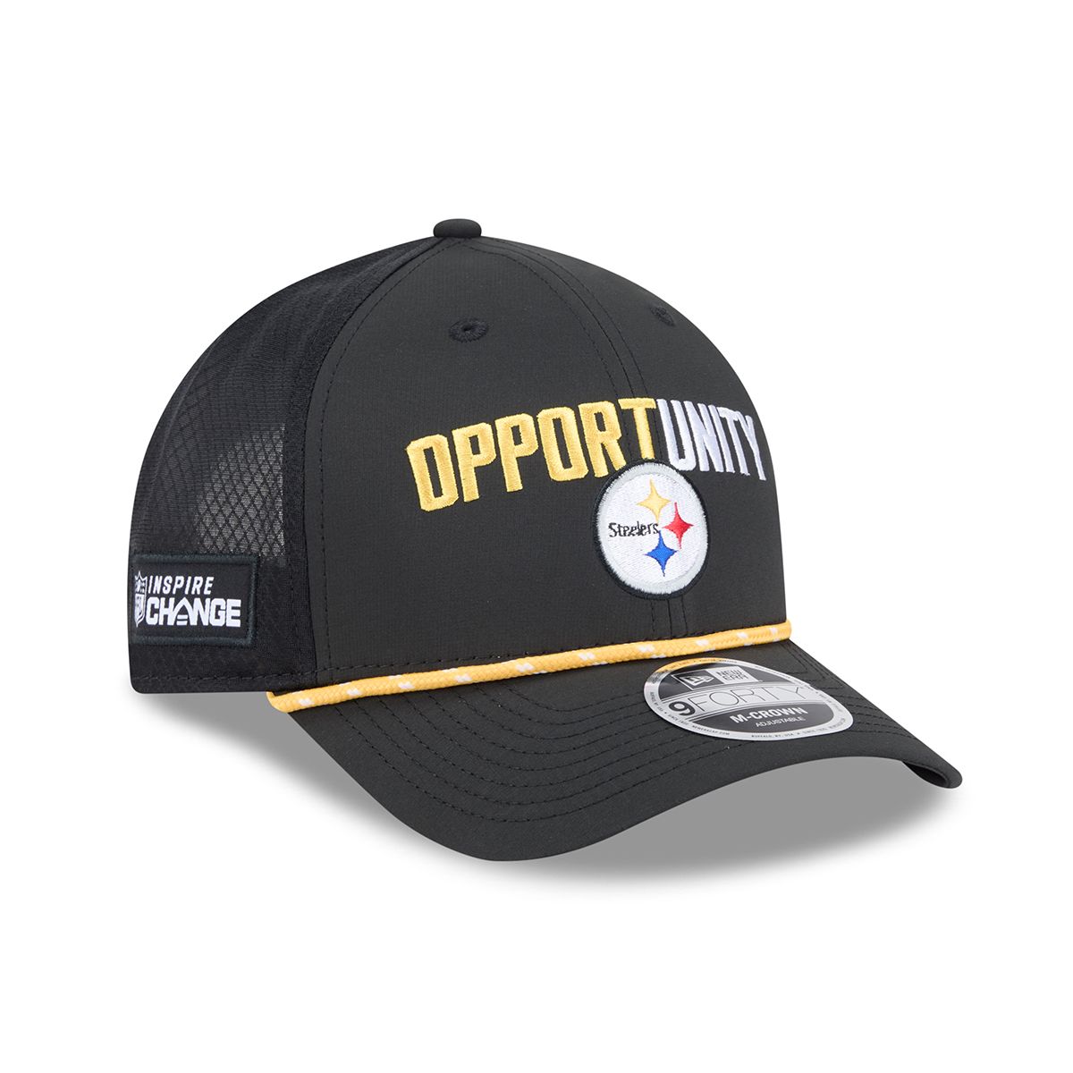 Pittsburgh Steelers New Era 9FORTY Inspire Change Opportunity Sideline Hat 2 Pittsburgh Steelers New Era 9FORTY Inspire Change Opportunity Sideline Hat