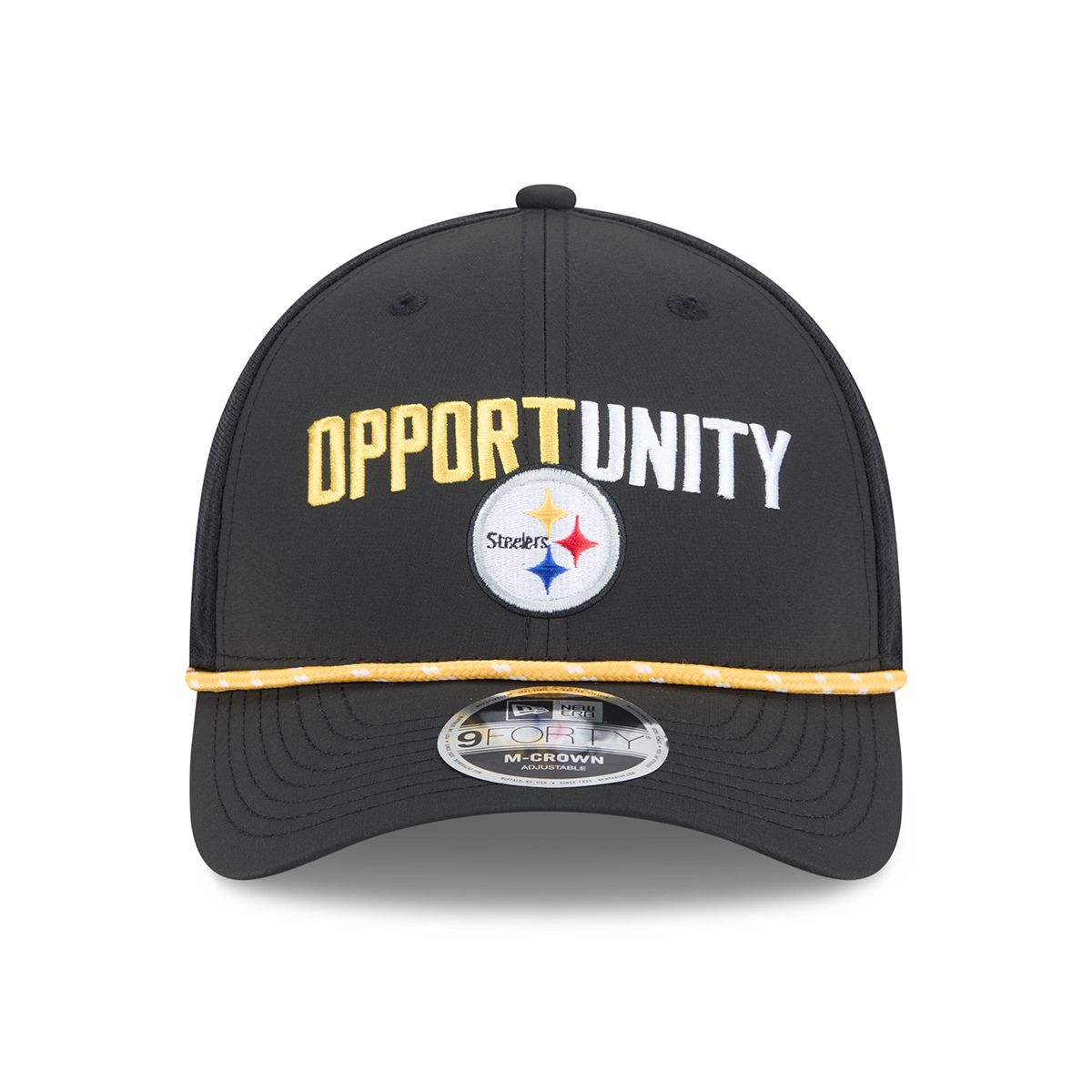 Pittsburgh Steelers New Era 9FORTY Inspire Change Opportunity Sideline Hat