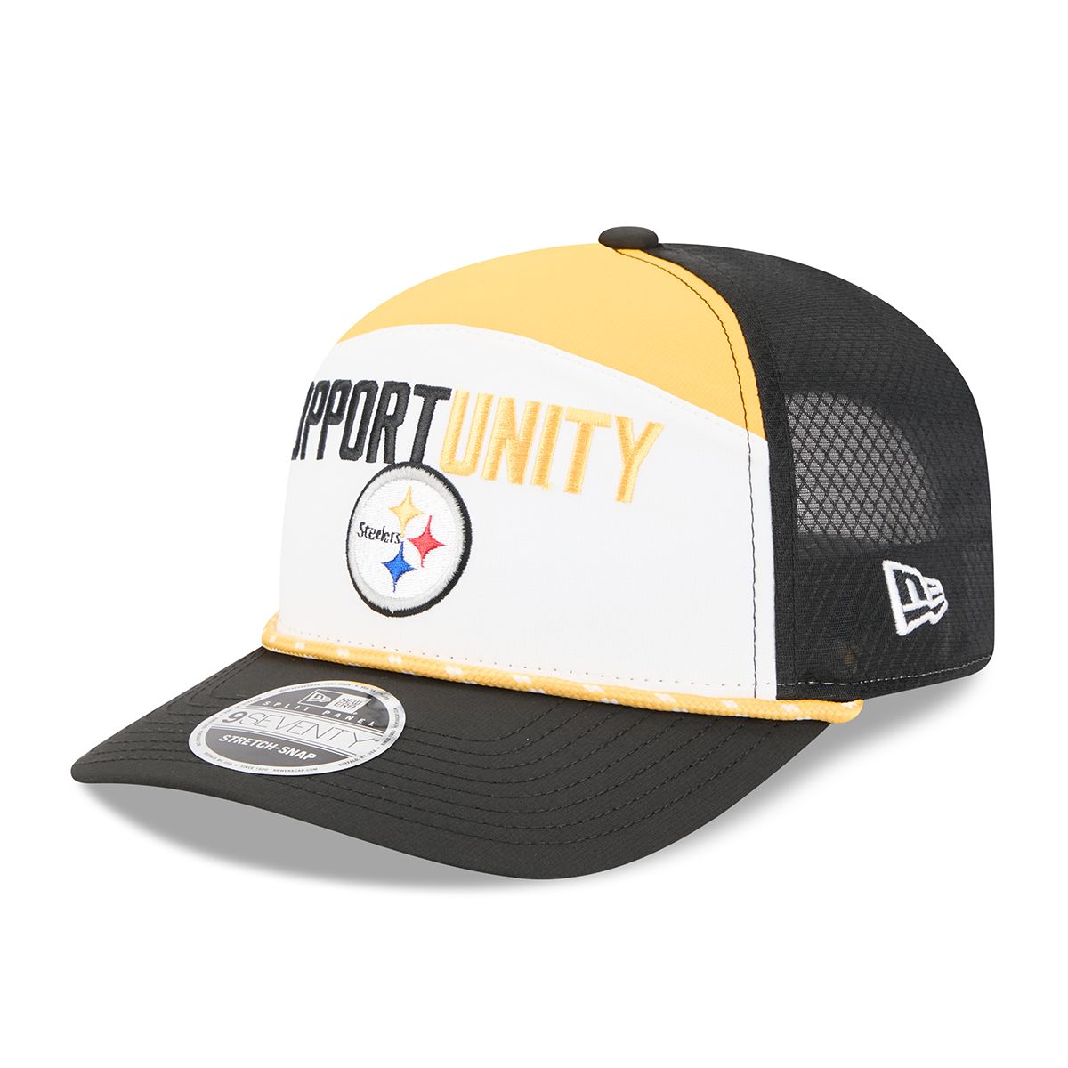 Pittsburgh Steelers New Era 9SEVENTY Inspire Change Opportunity Split Sideline Hat 3 Pittsburgh Steelers New Era 9SEVENTY Inspire Change Opportunity Split Sideline Hat