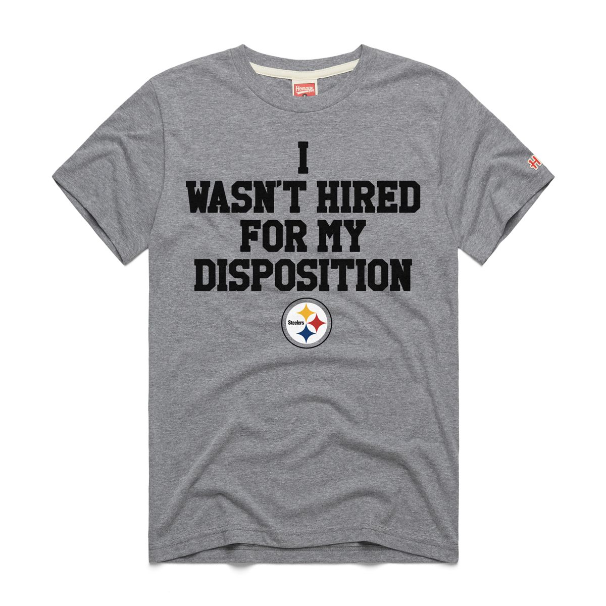 Pittsburgh Steelers Men's Homage Greg Lloyd Disposition Short Sleeve T-Shirt
