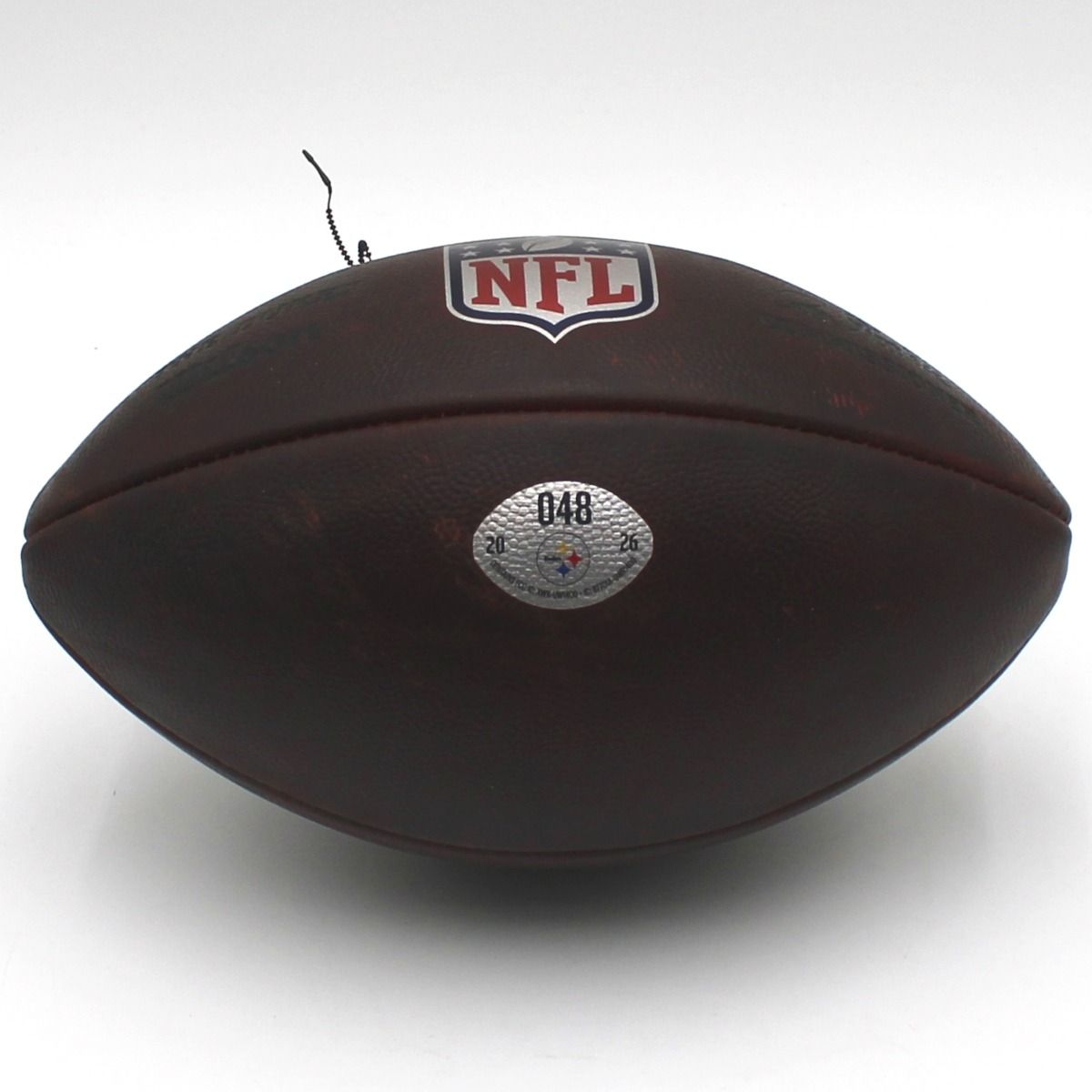 Pittsburgh Steelers Game Used Football 2026-048 vs New York Jets 8.21.26 with Photo Match 3 Pittsburgh Steelers Game Used Football 2026-048 vs New York Jets 8.21.26 with Photo Match